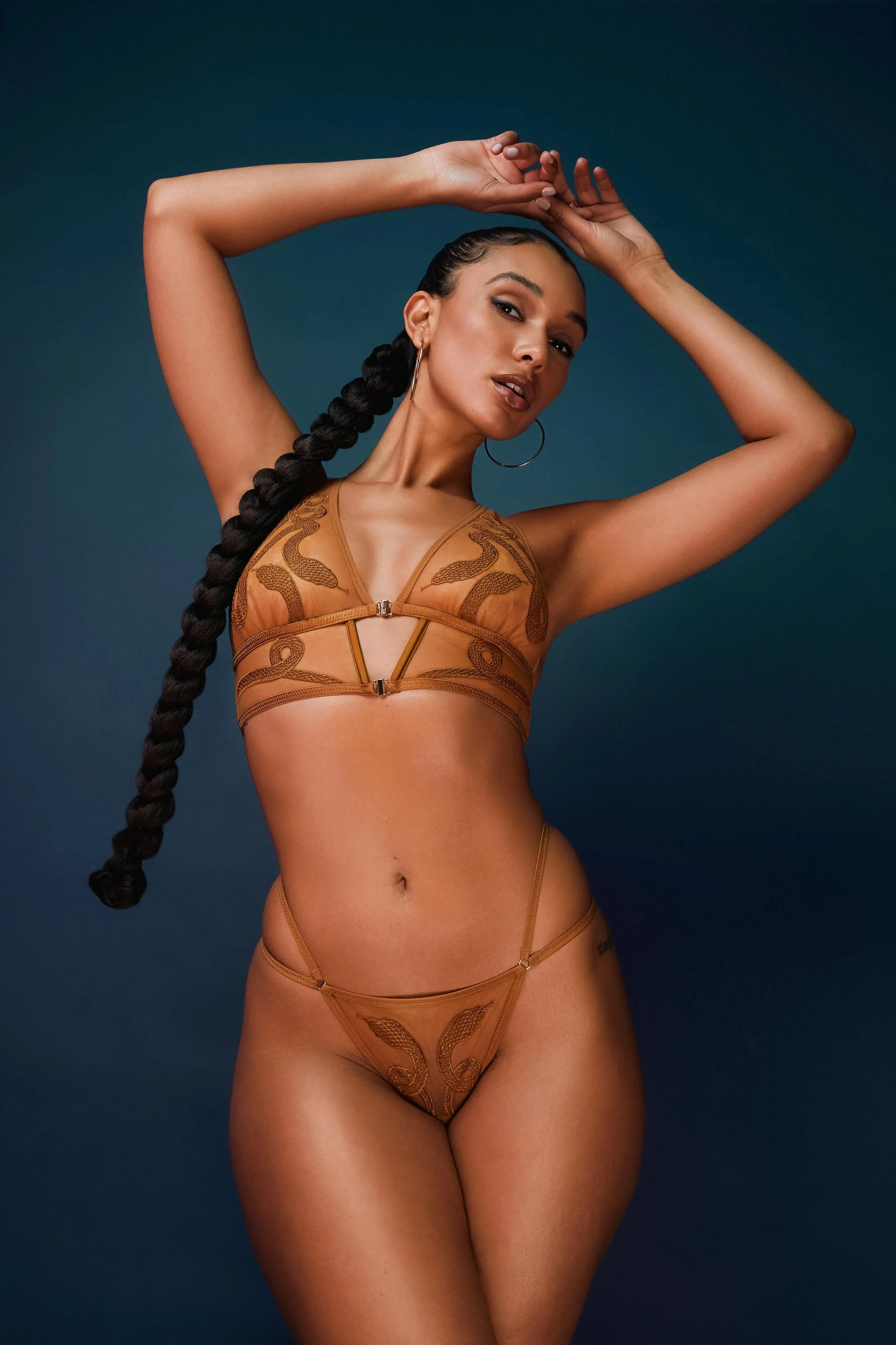 Medusa Liquid Gold Bralette - Image 2