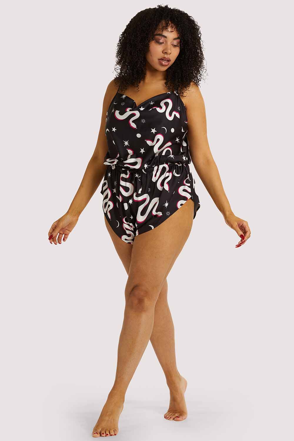 Black Moon Snake Playsuit - Image 5