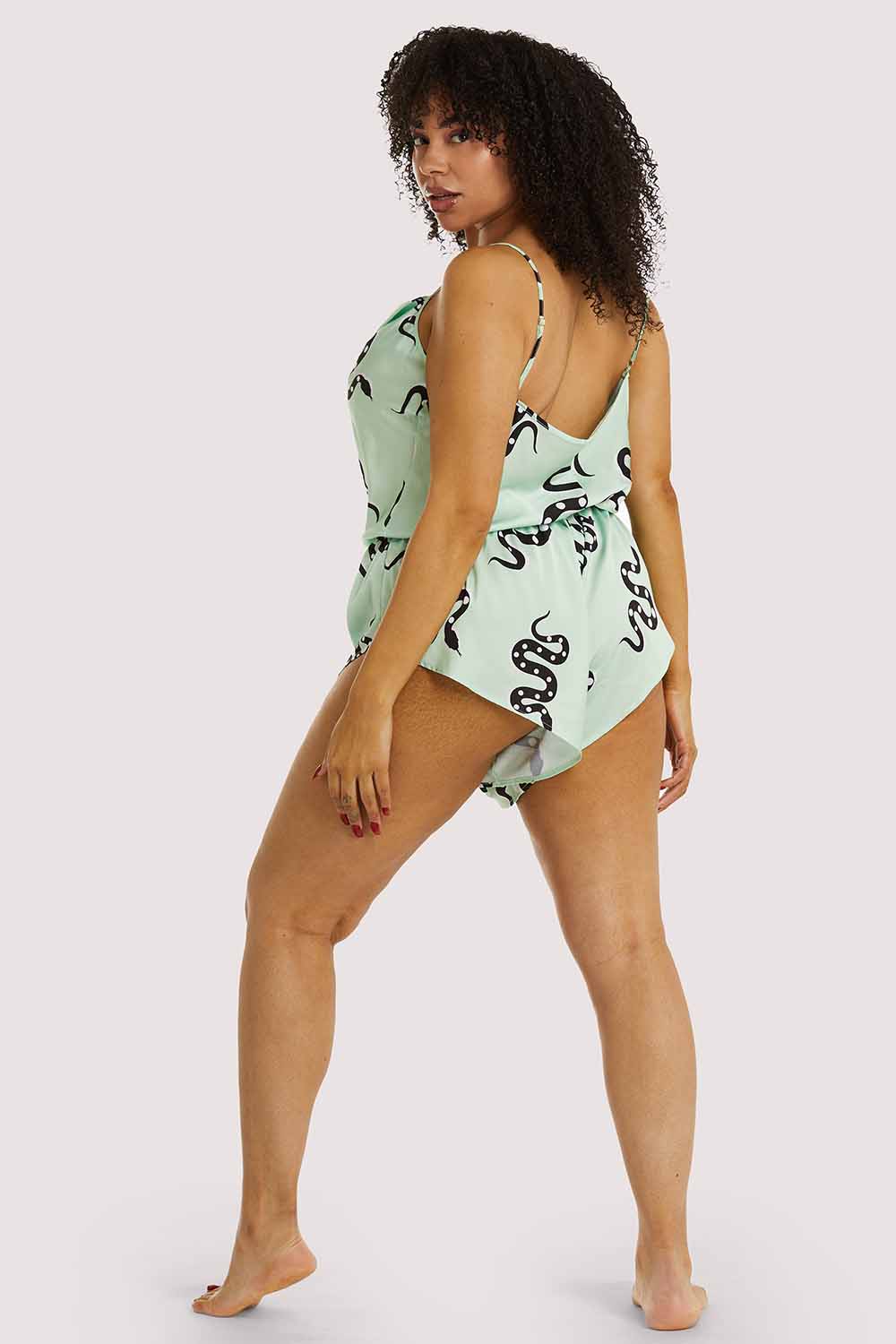 Green Moon Snake Playsuit - Image 6