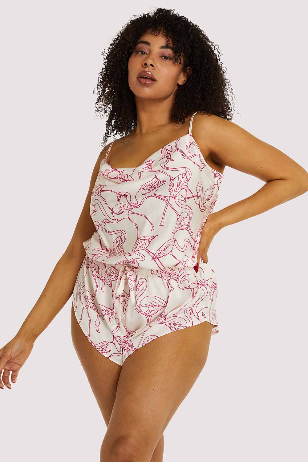 Pink Flamingo Playsuit - Image 2