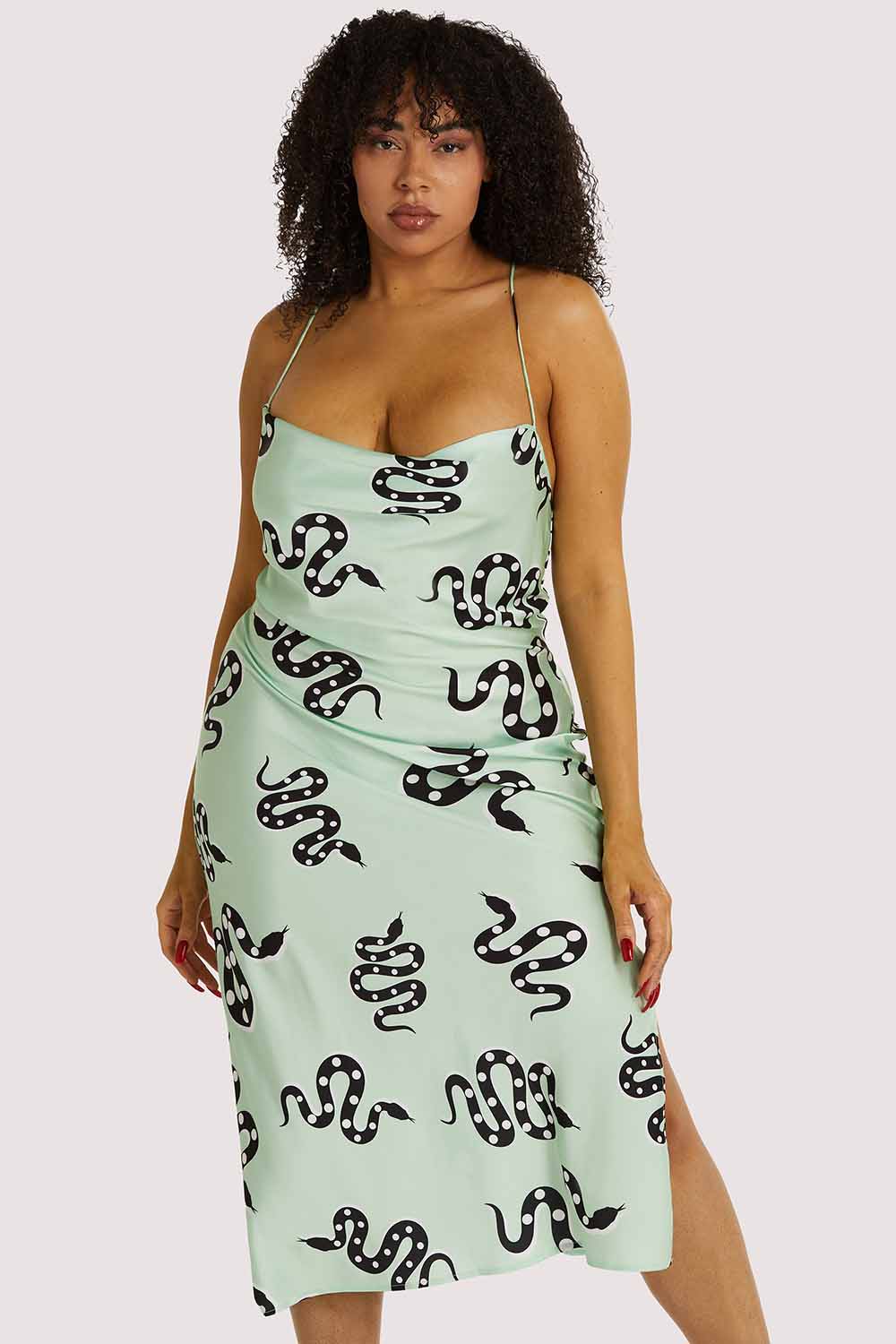 Green Moon Snake Dress - Image 2
