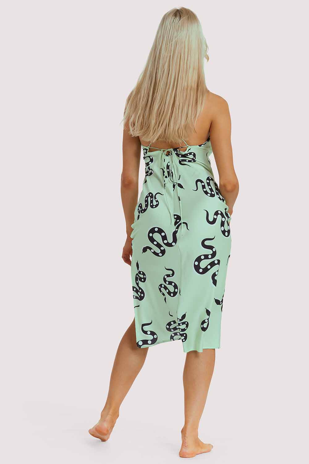 Green Moon Snake Dress - Image 4