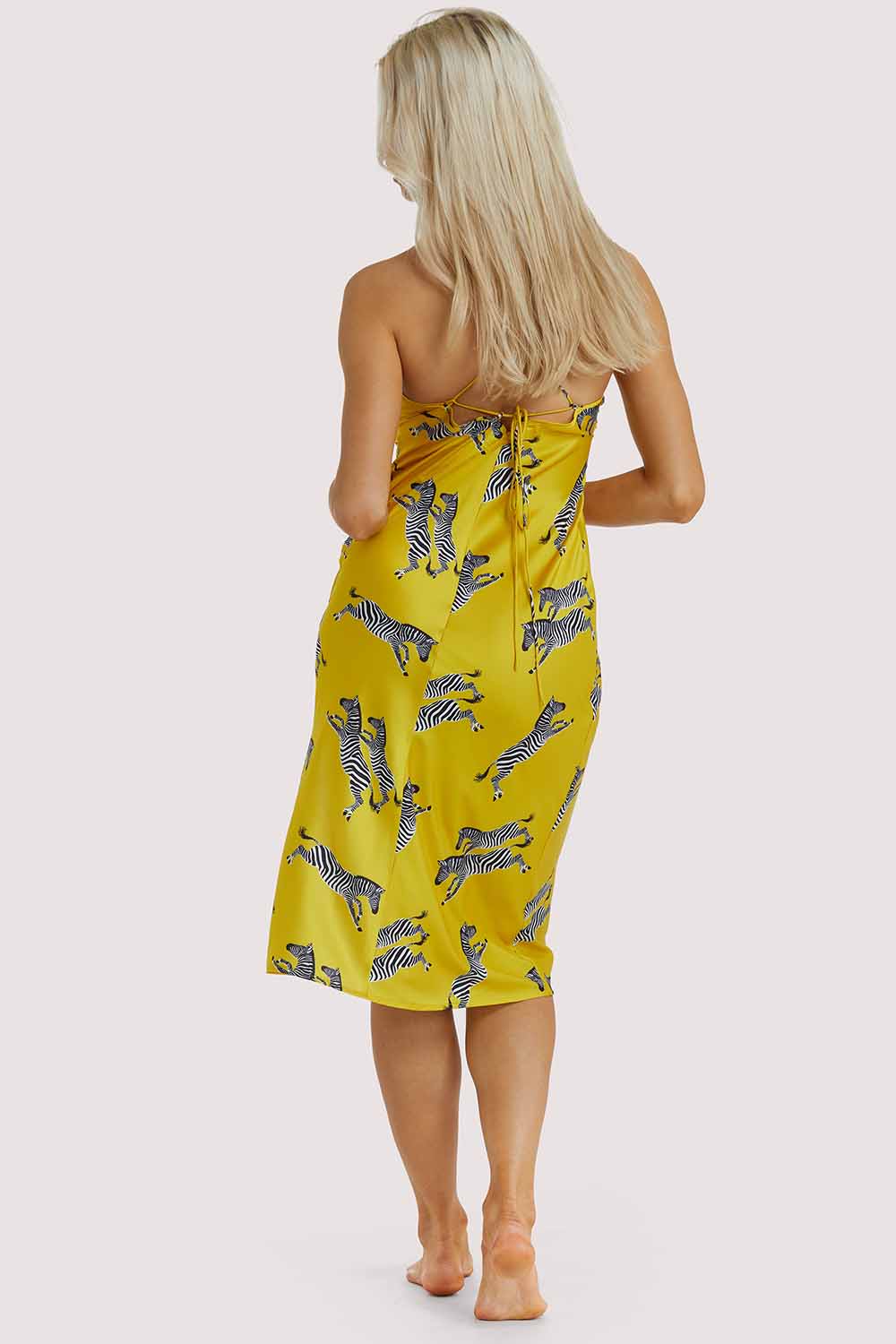 Kilo Brava EXCLUSIVE Mustard Zebra Dress - Image 2