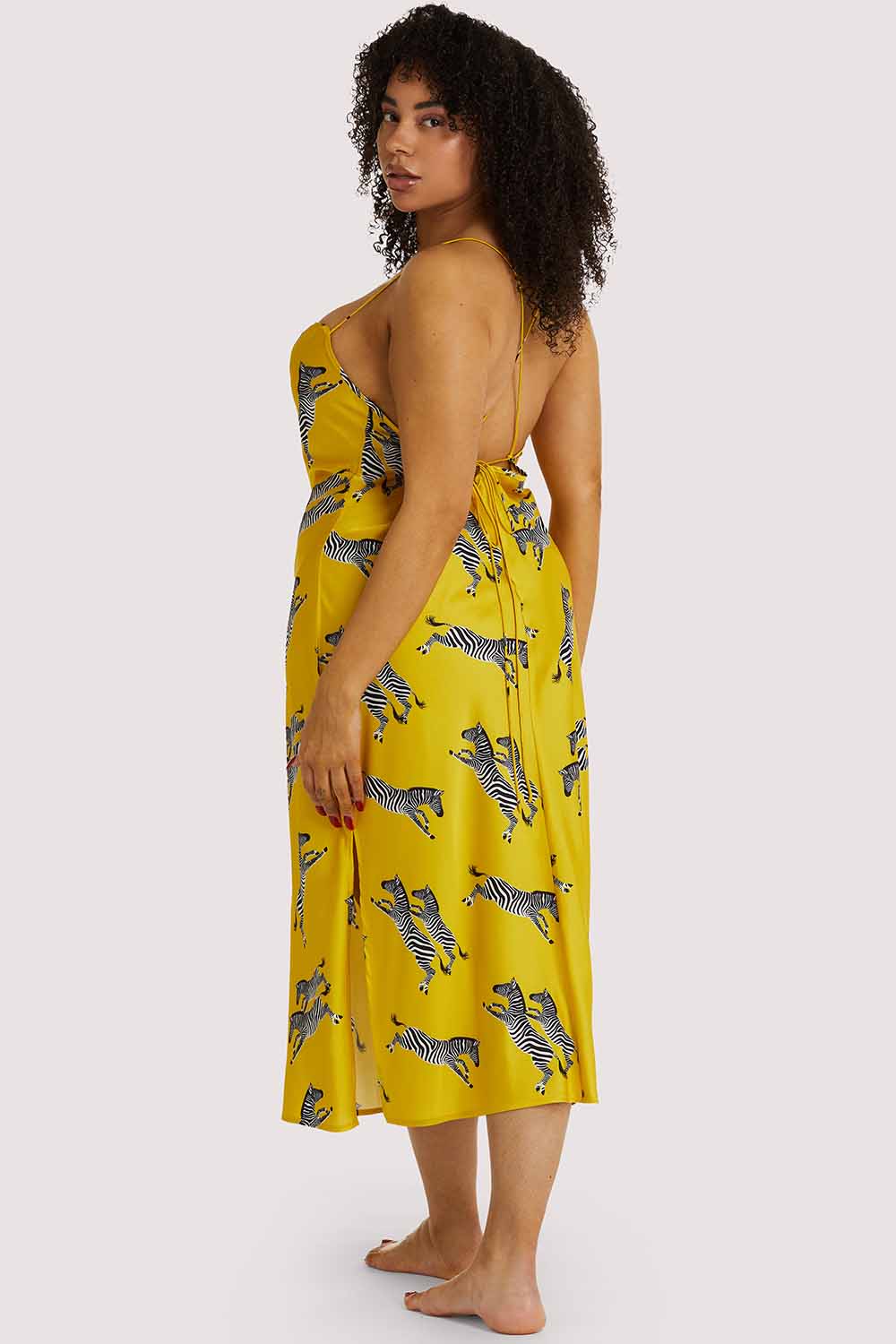 Kilo Brava EXCLUSIVE Mustard Zebra Dress - Image 7