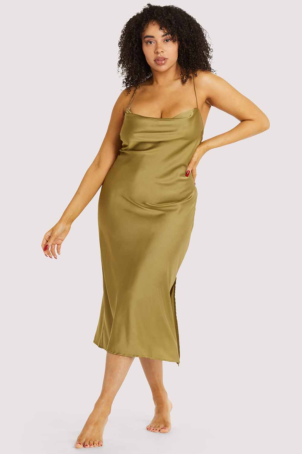 Olive Dress - Image 6
