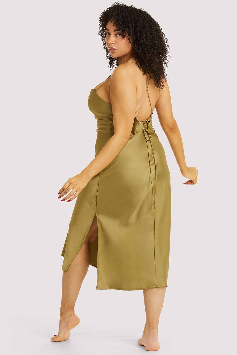 Olive Dress - Image 7