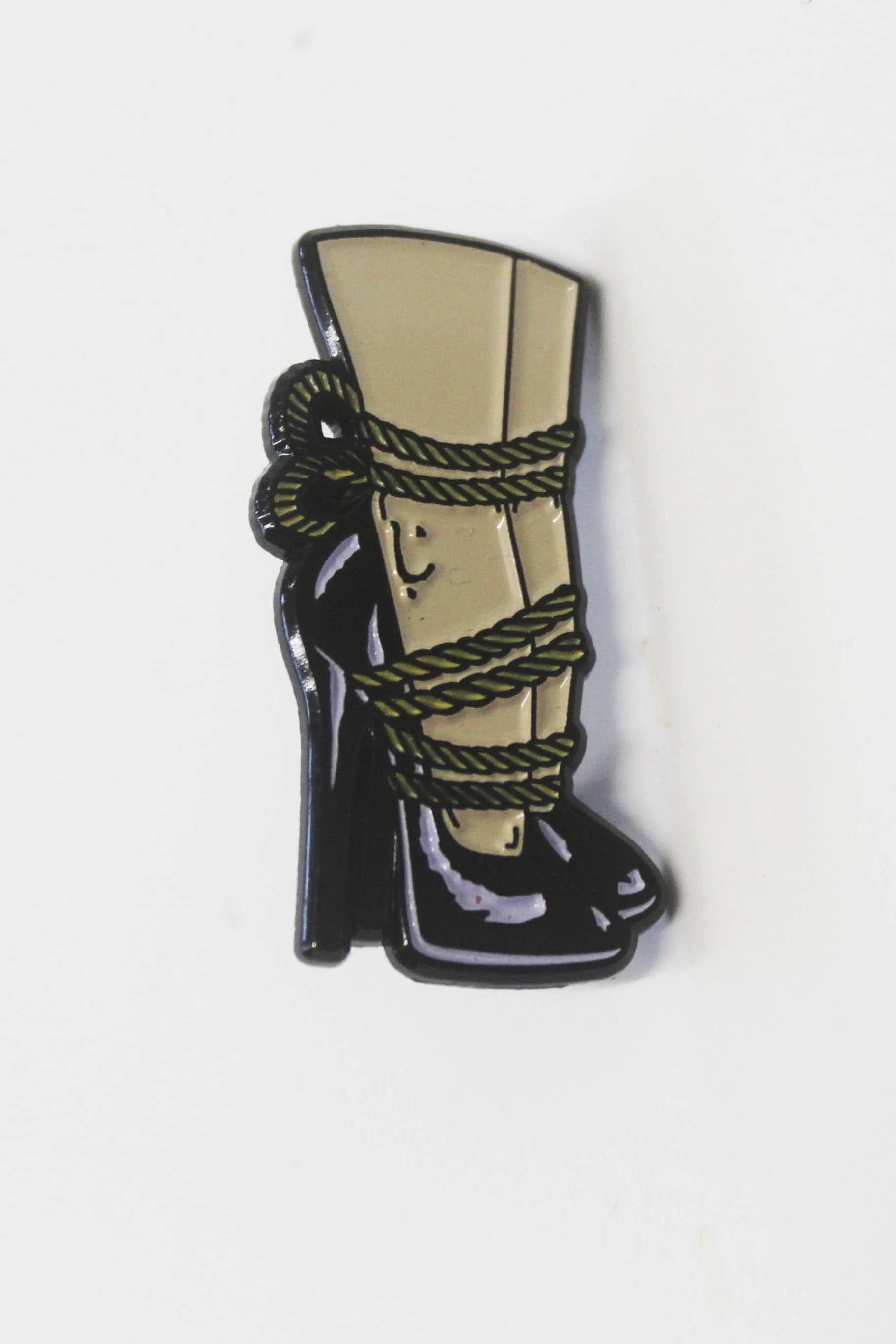 All Tied Up Enamel Pin - Image 2