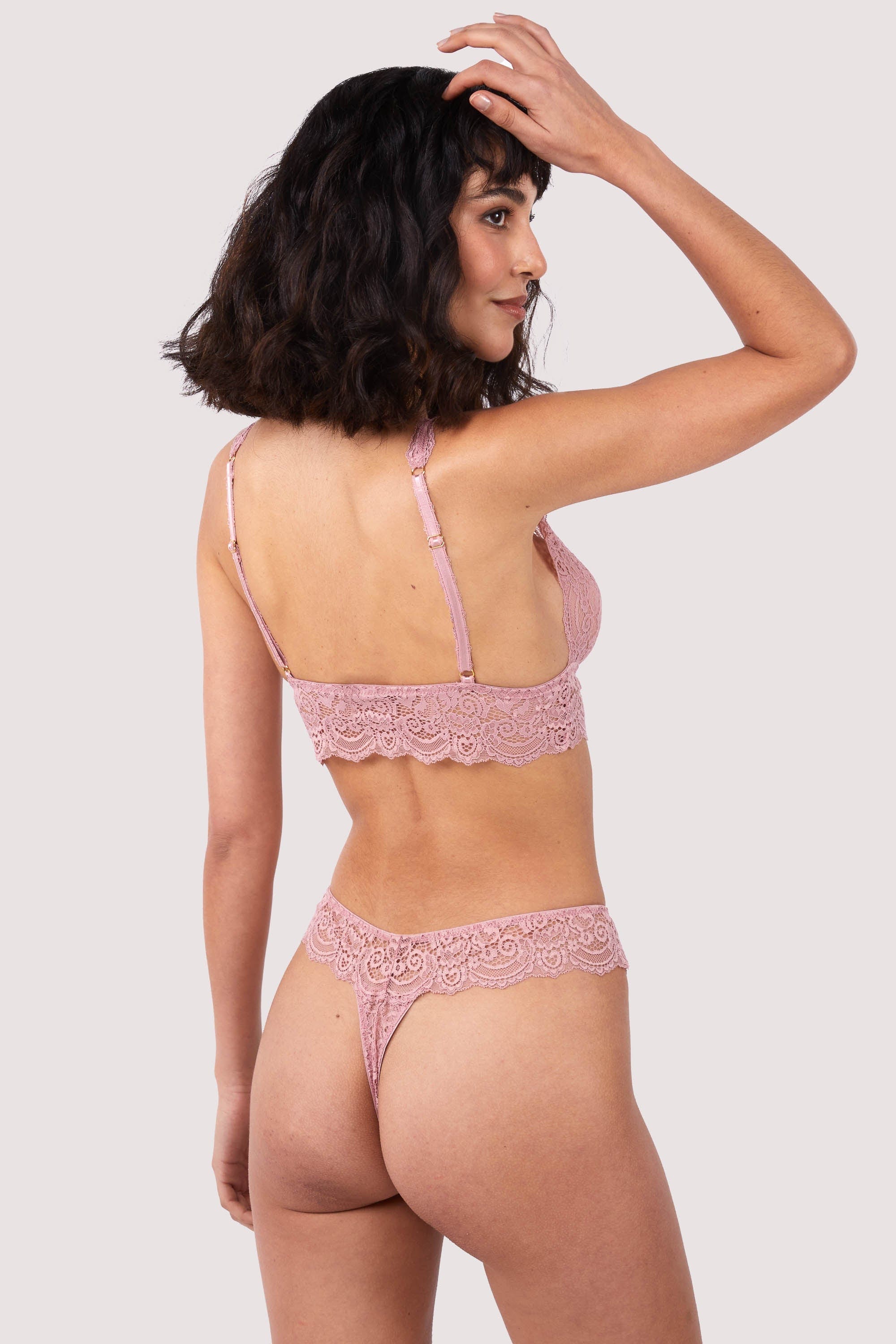 Ariana Ash Rose Lace Bralette - Image 2