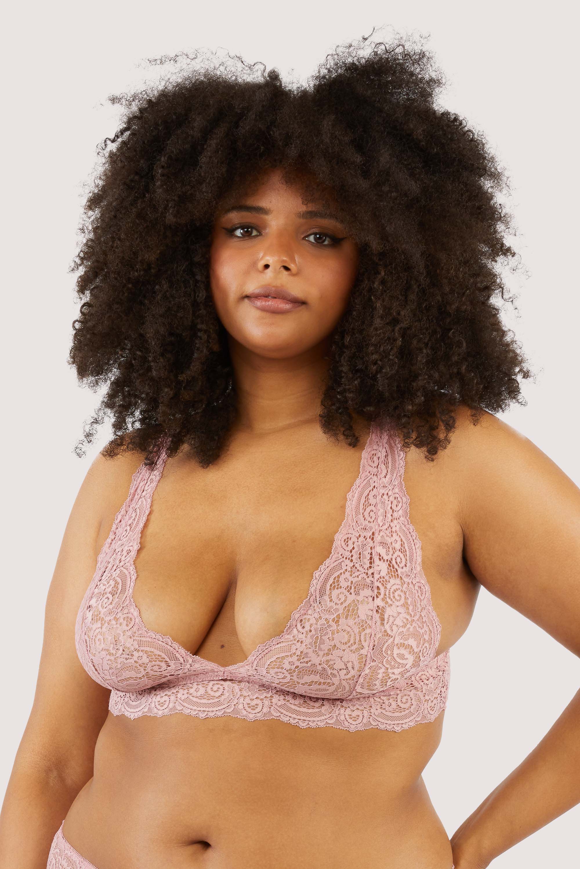 Ariana Ash Rose Lace Bralette - Image 3