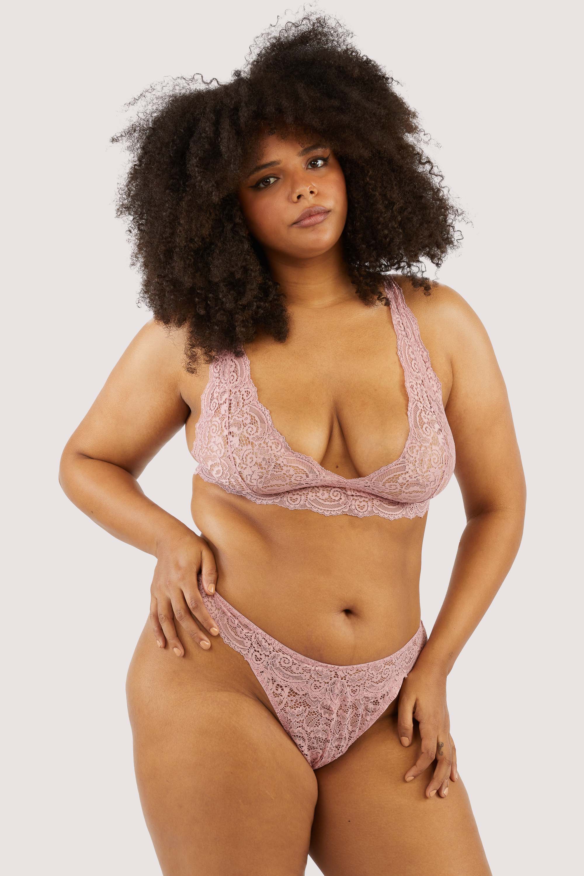 Ariana Ash Rose Lace Bralette - Image 5