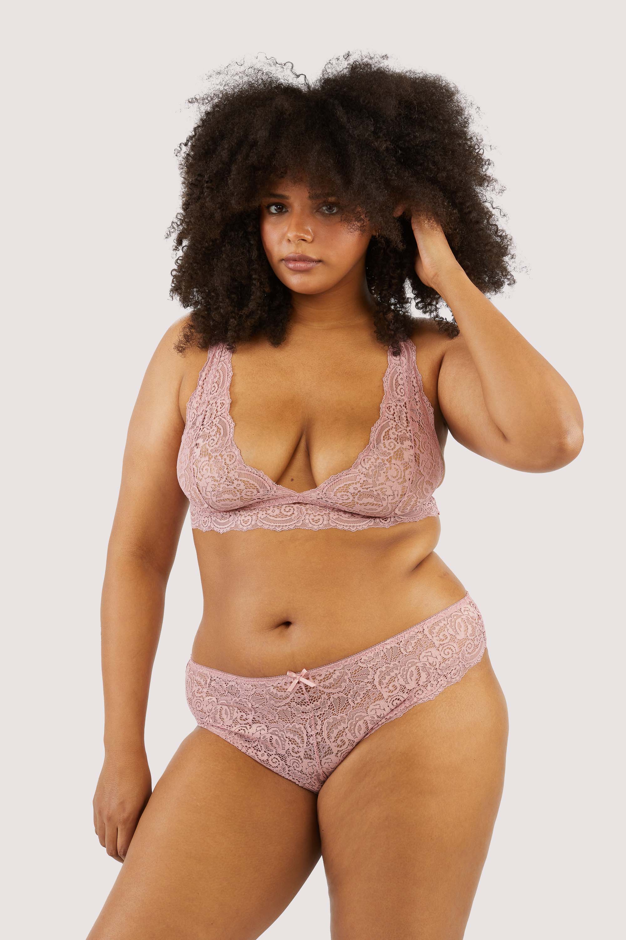 Ariana Ash Rose Lace Brief - Image 6