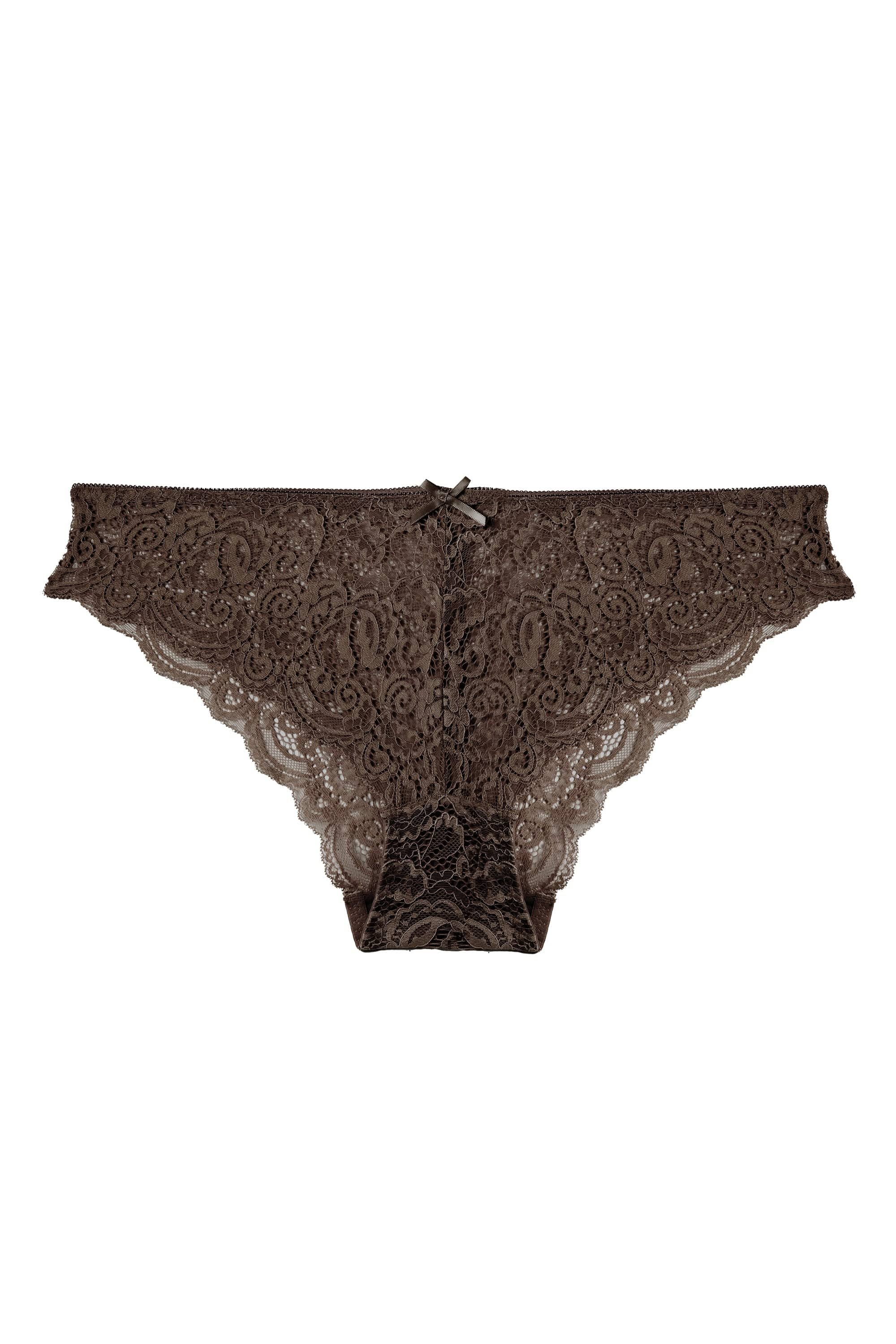 Ariana Coffee Lace Brief - Image 6