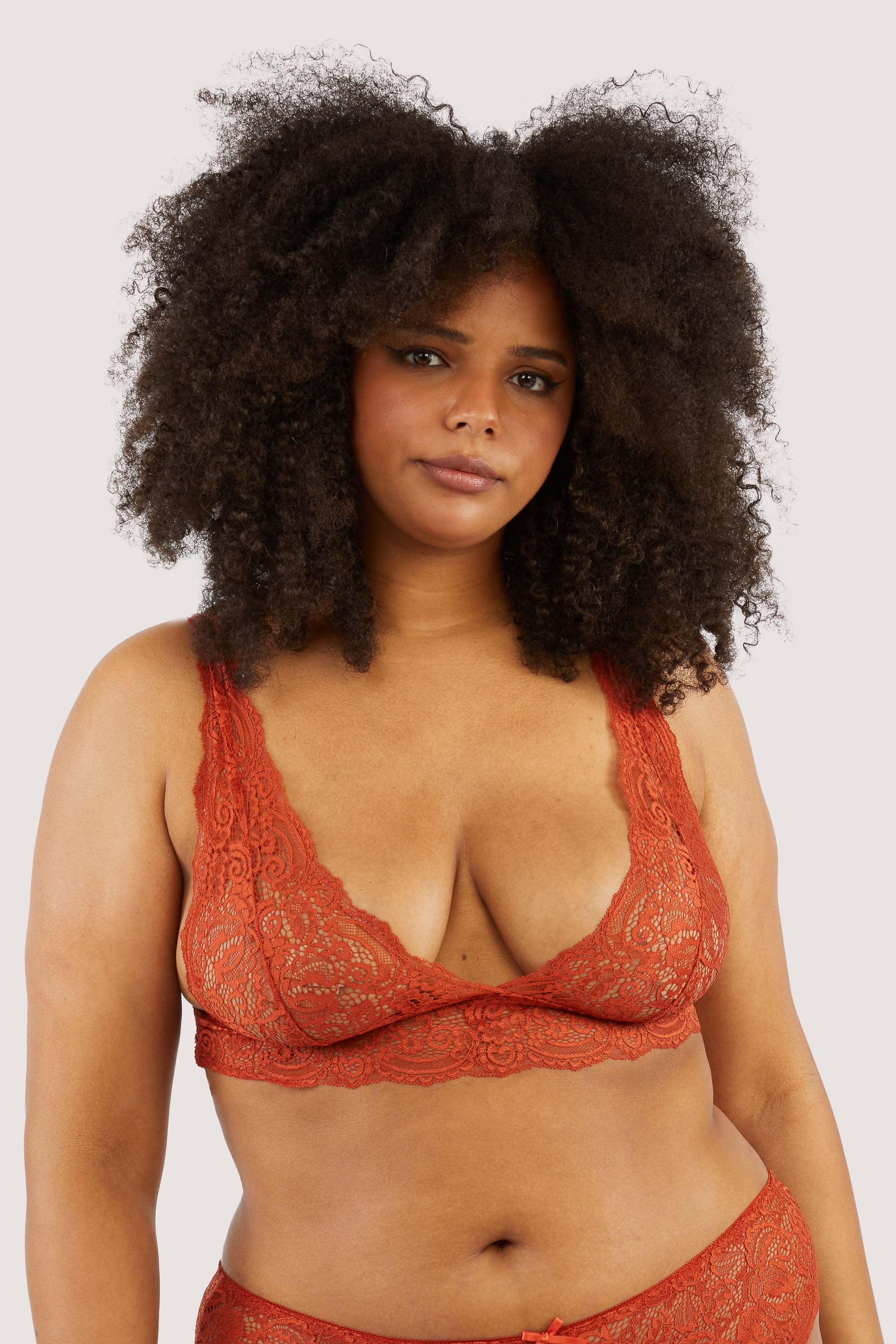 Ariana Ginger Lace Bralette - Image 4