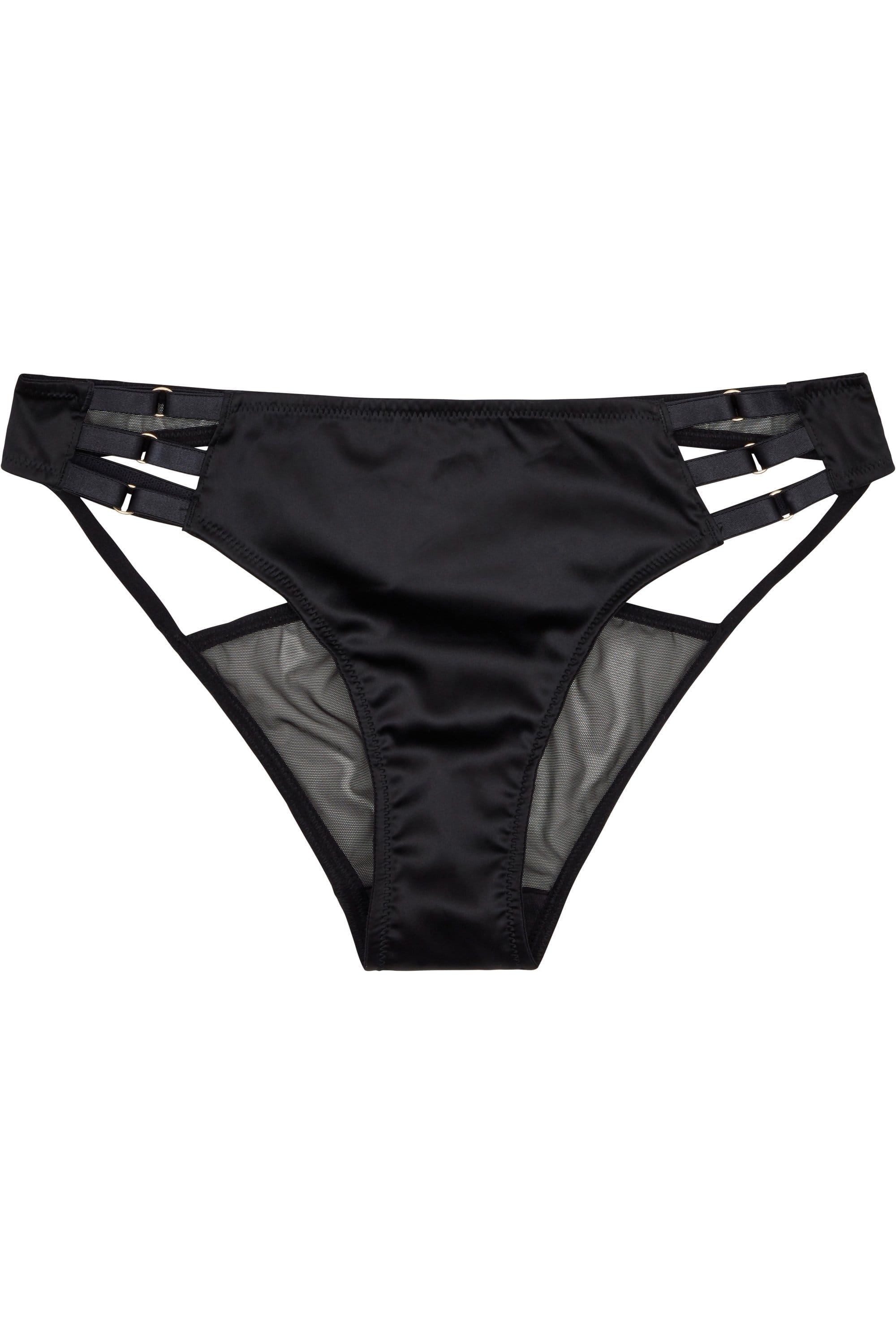 Ava Black Strappy Brief - Image 9