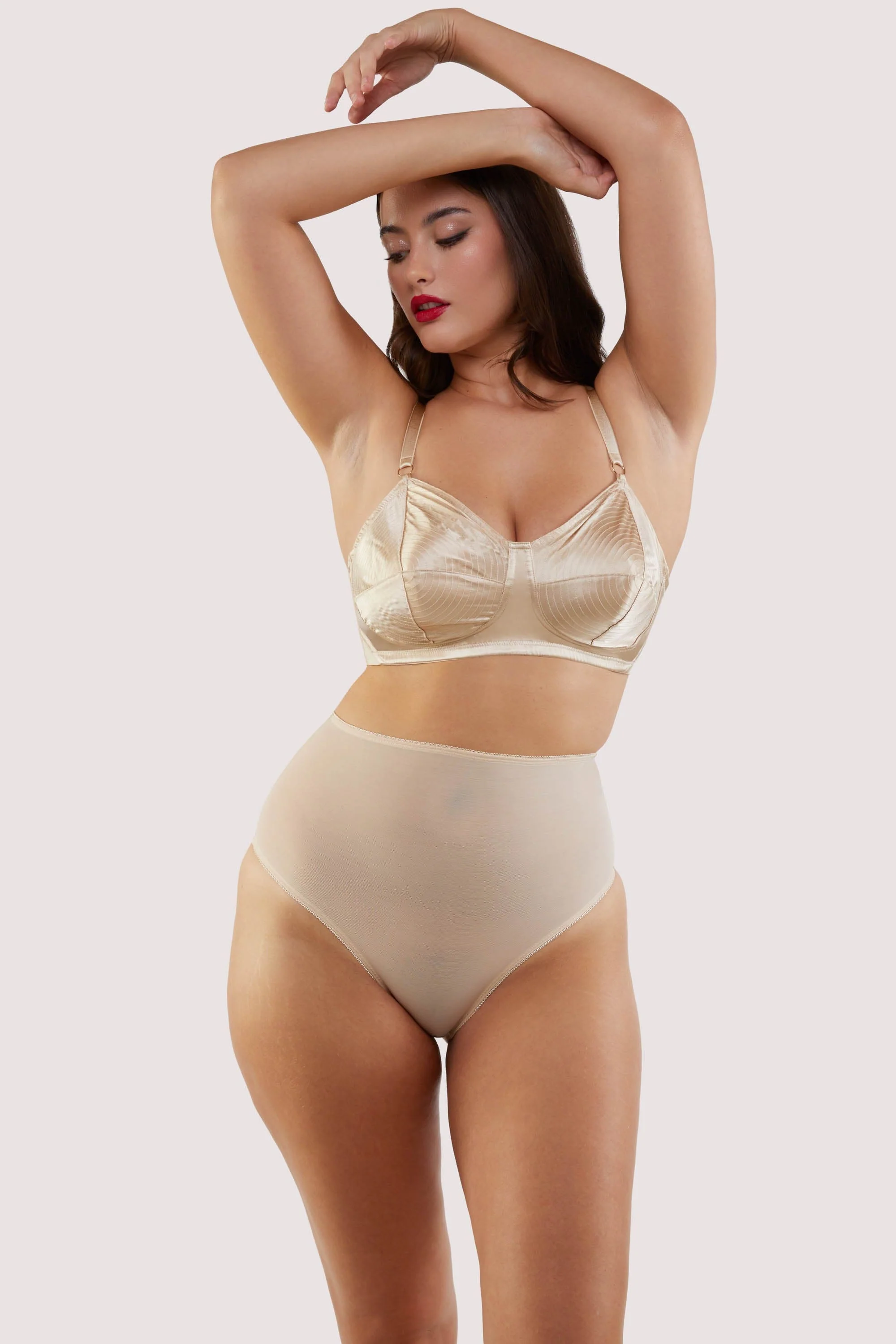 Champagne Mesh Classic Brief - Image 4