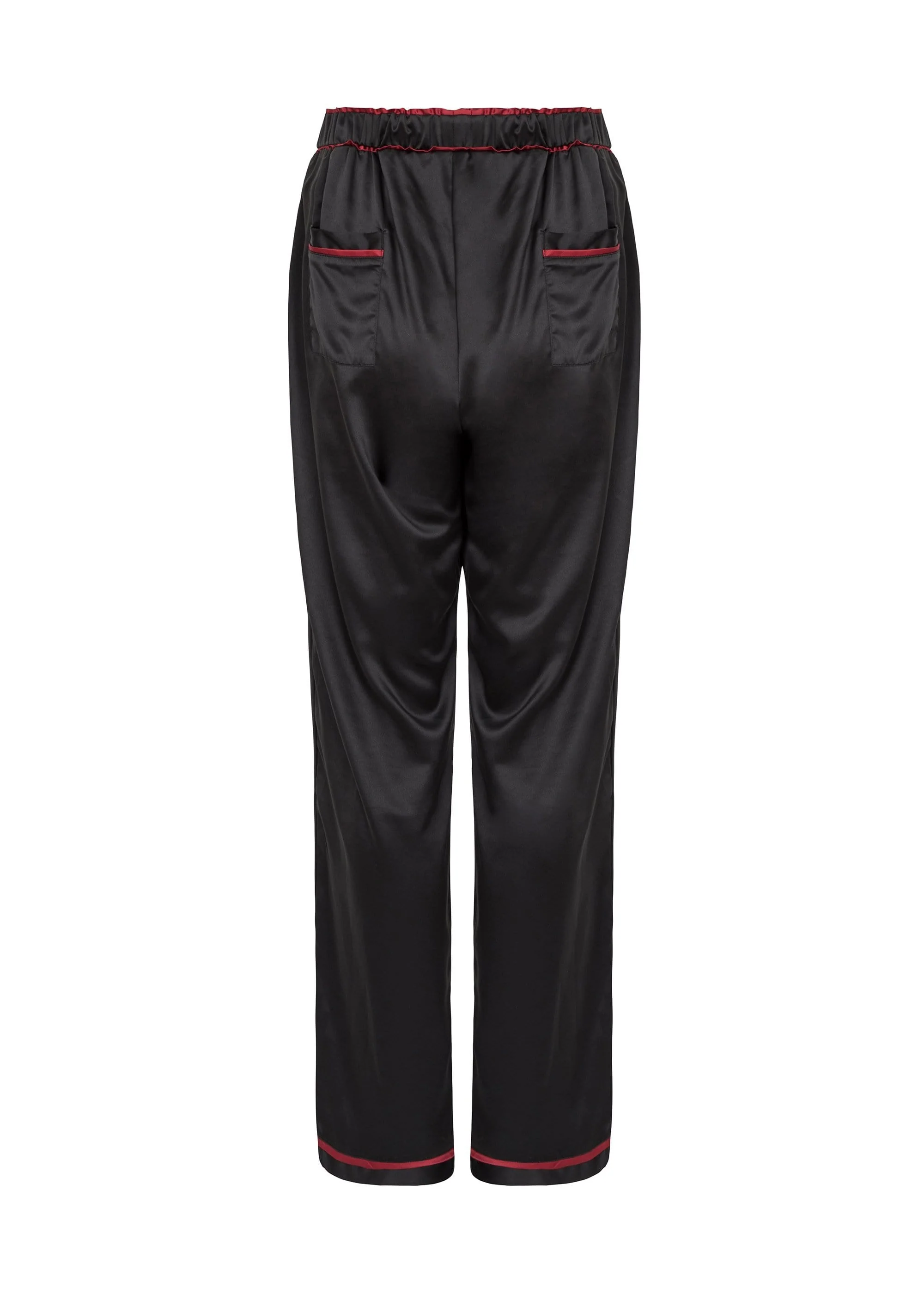 Black and Red Smoking Suit Pj Set - Image 5
