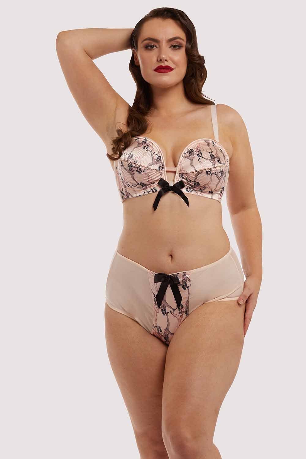 Showgirl Overwire Pink Bra - Image 6
