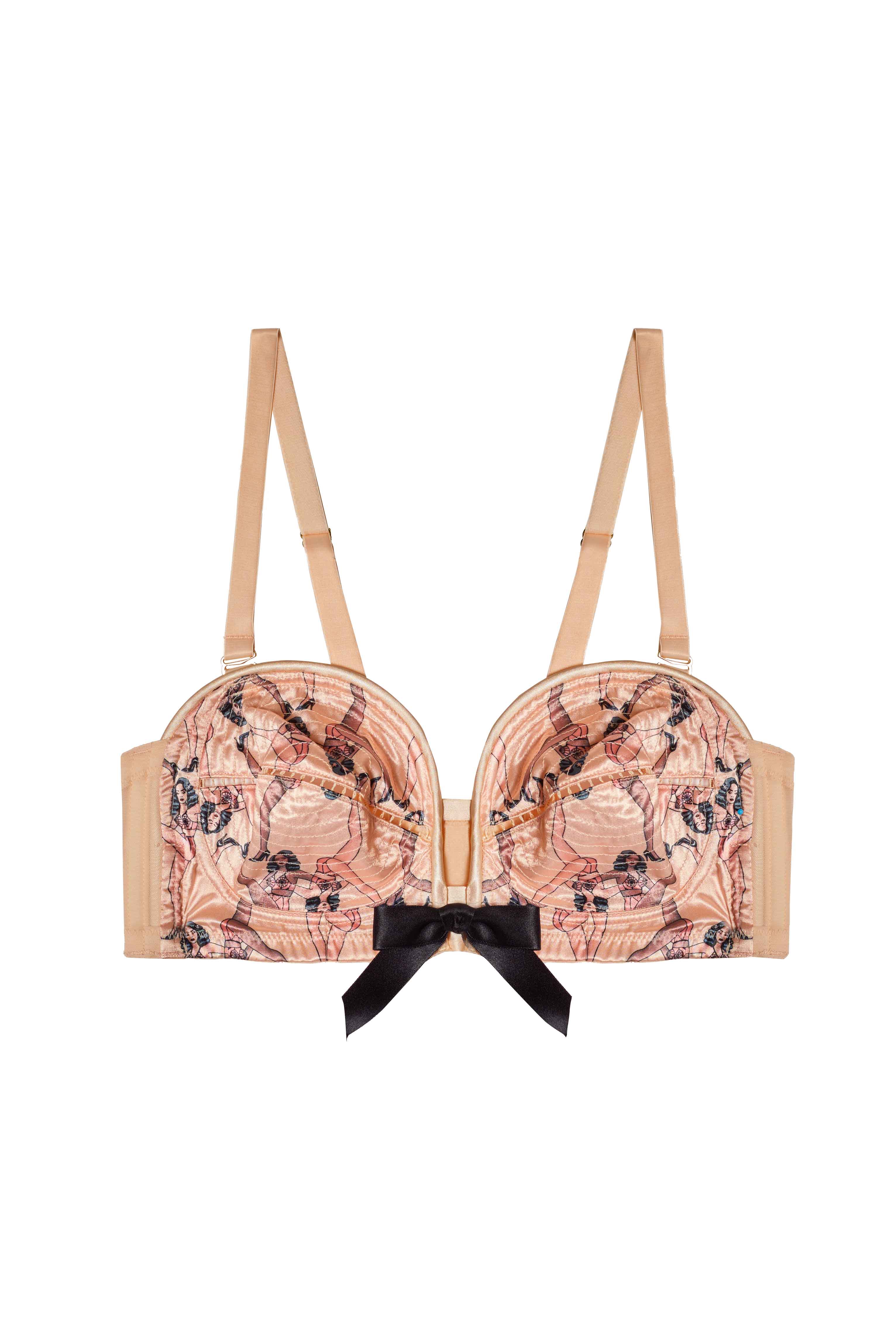Showgirl Overwire Pink Bra - Image 8