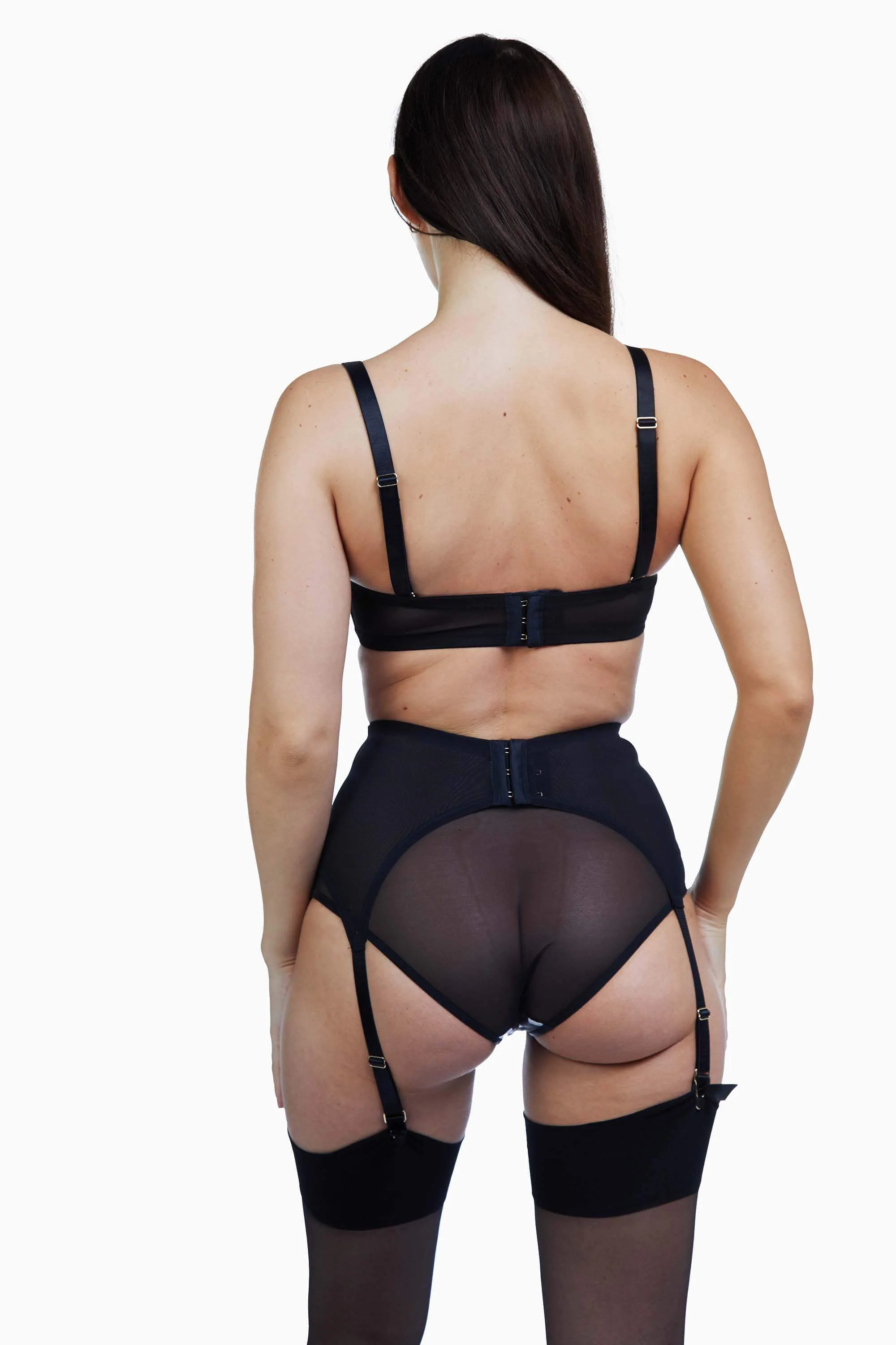 Bettie Page Spot Overwire Bra A - E - Image 5