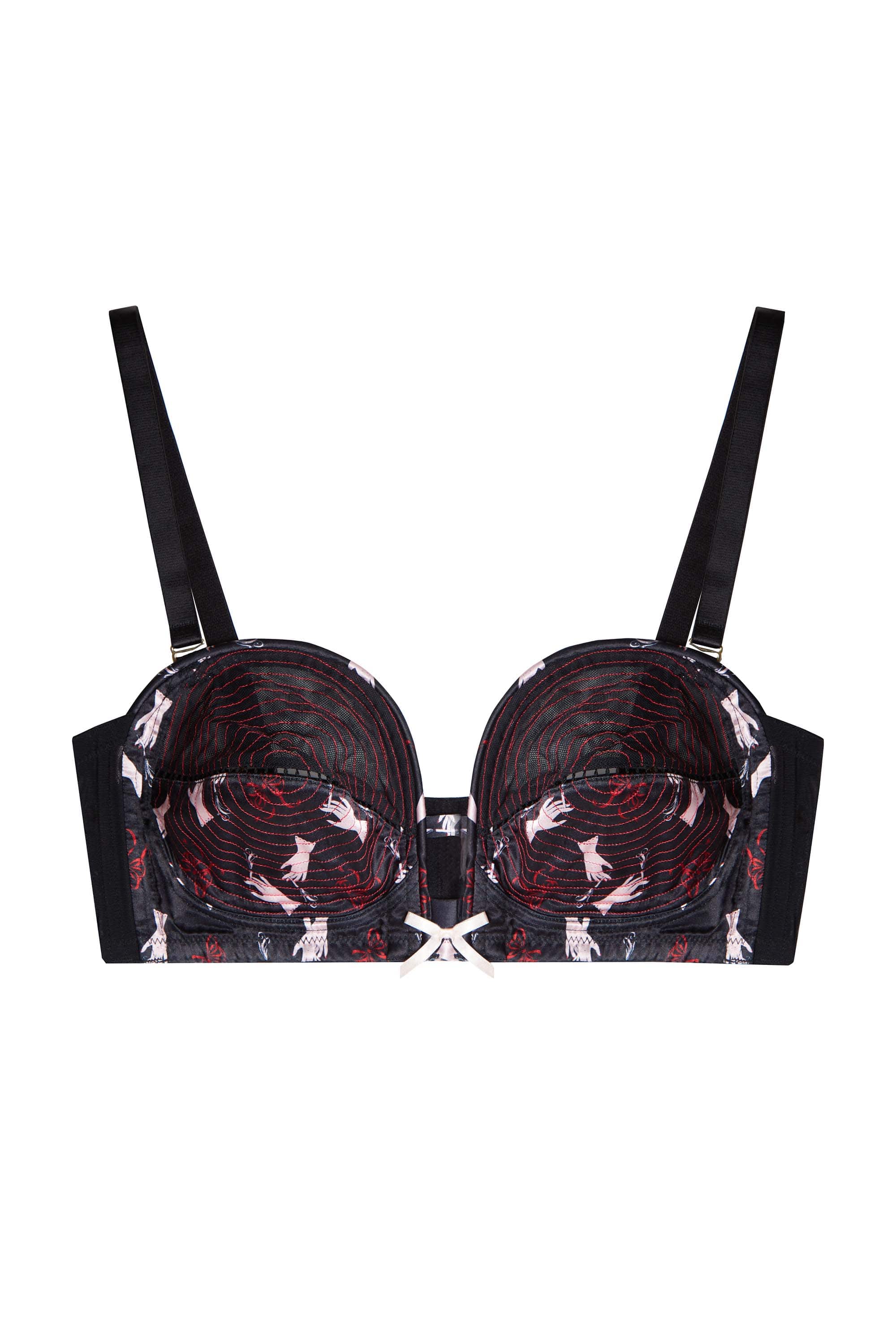 Blaze Smoking Printed Overwire Bra - Image 8