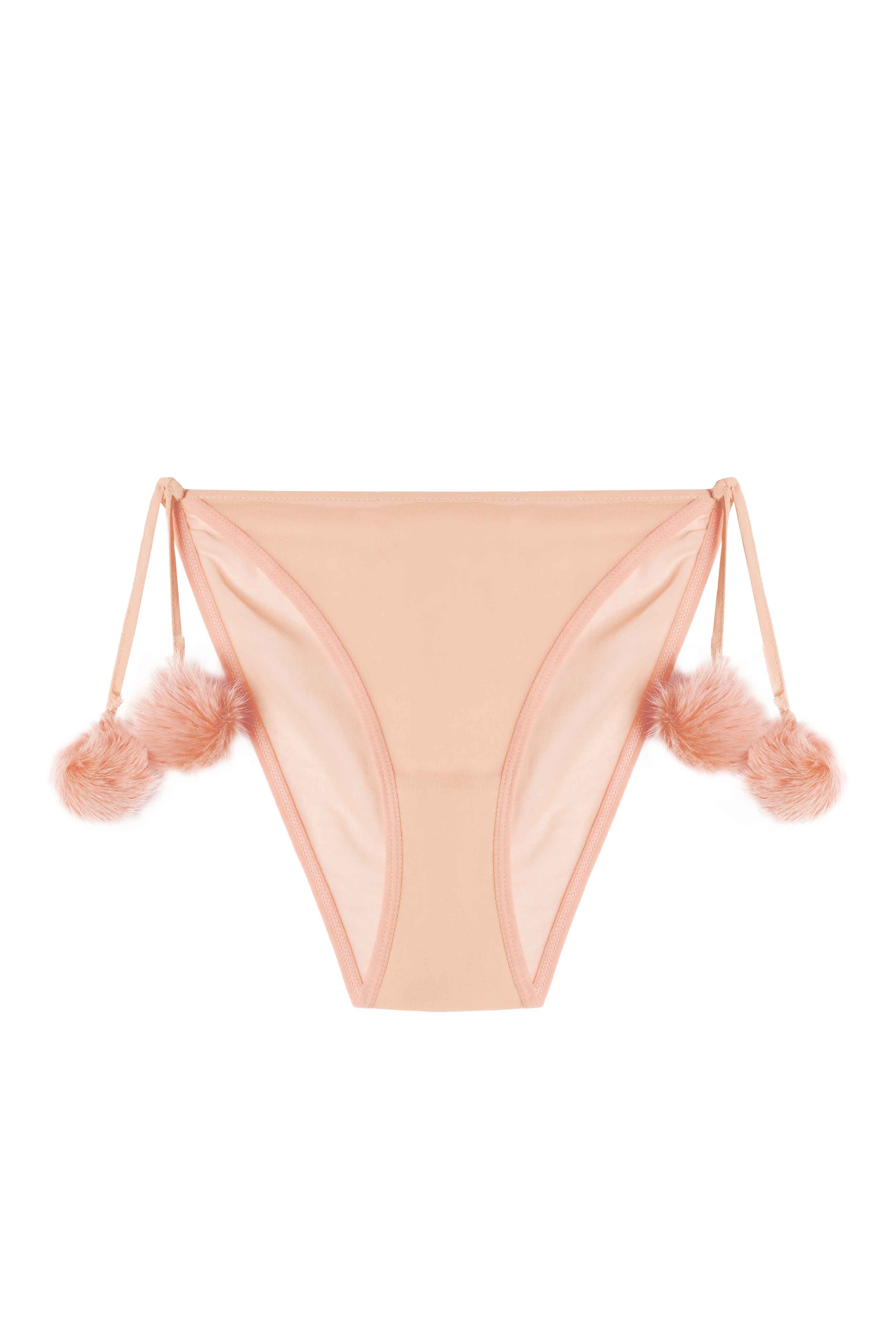 Dolores Baby Pink Pom Pom Brief - Image 3