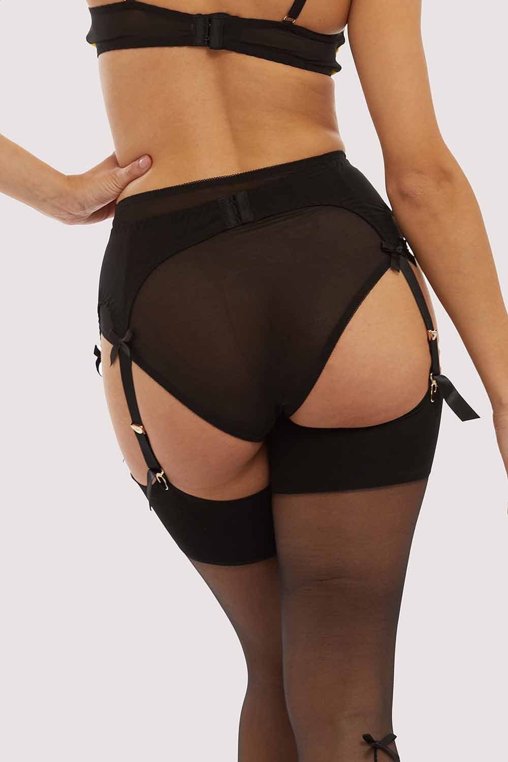 Classic Suspender Belt Chartreuse - Image 2
