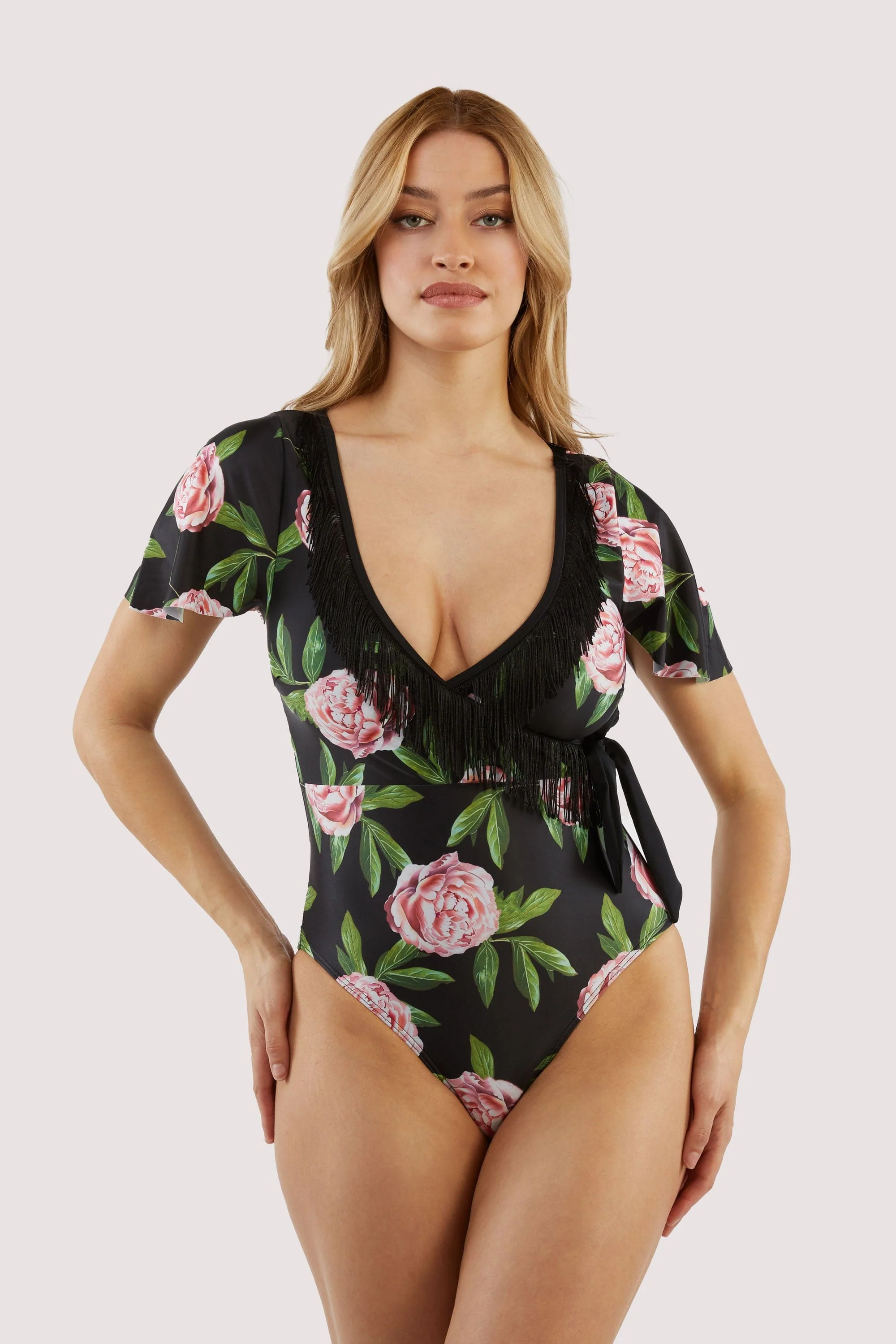 Eco Claudette Roses Swimsuit - Image 3