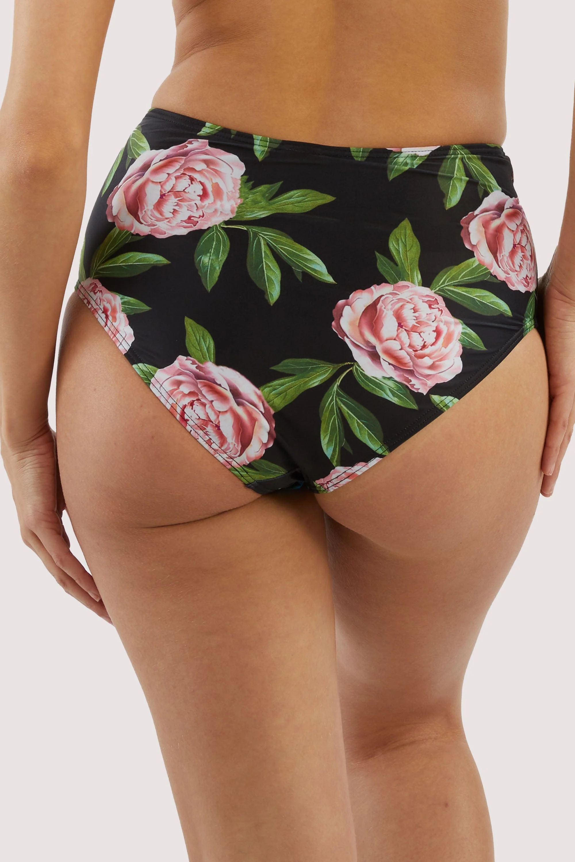 Eco Claudette Roses High Waisted Bikini Brief - Image 3