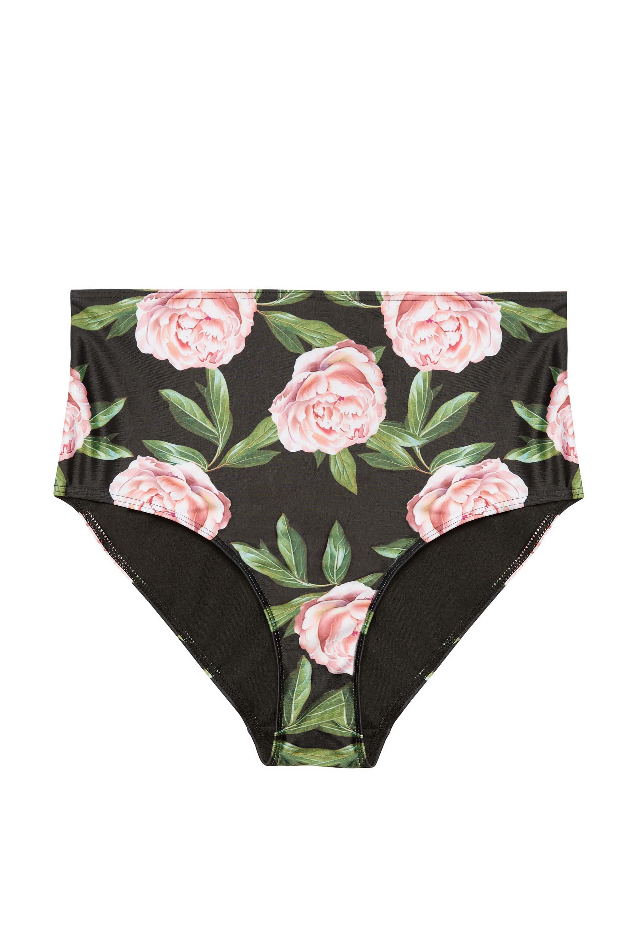 Eco Claudette Roses High Waisted Bikini Brief - Image 7