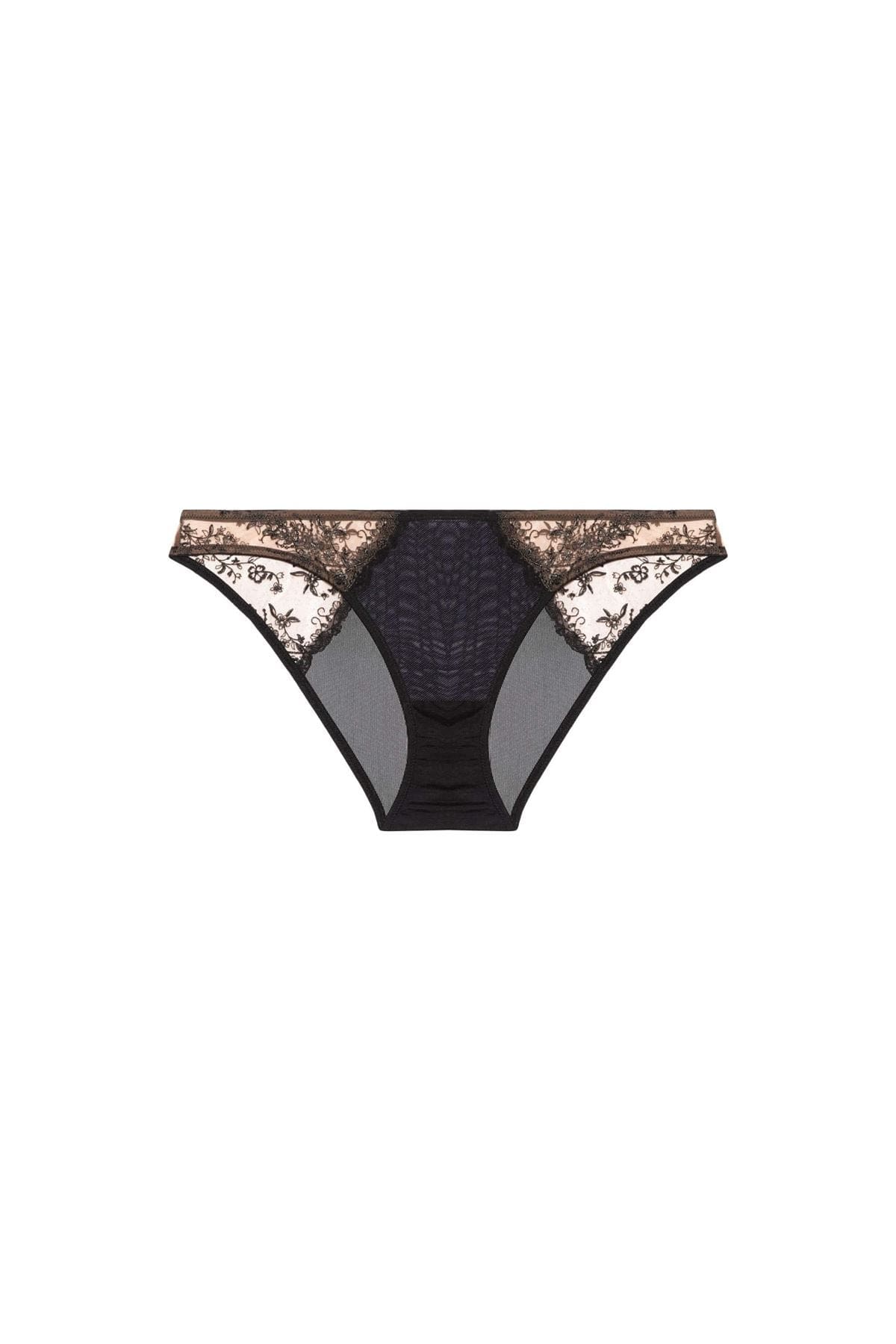 Cassia Black Custom Embroidery Brief - Image 4