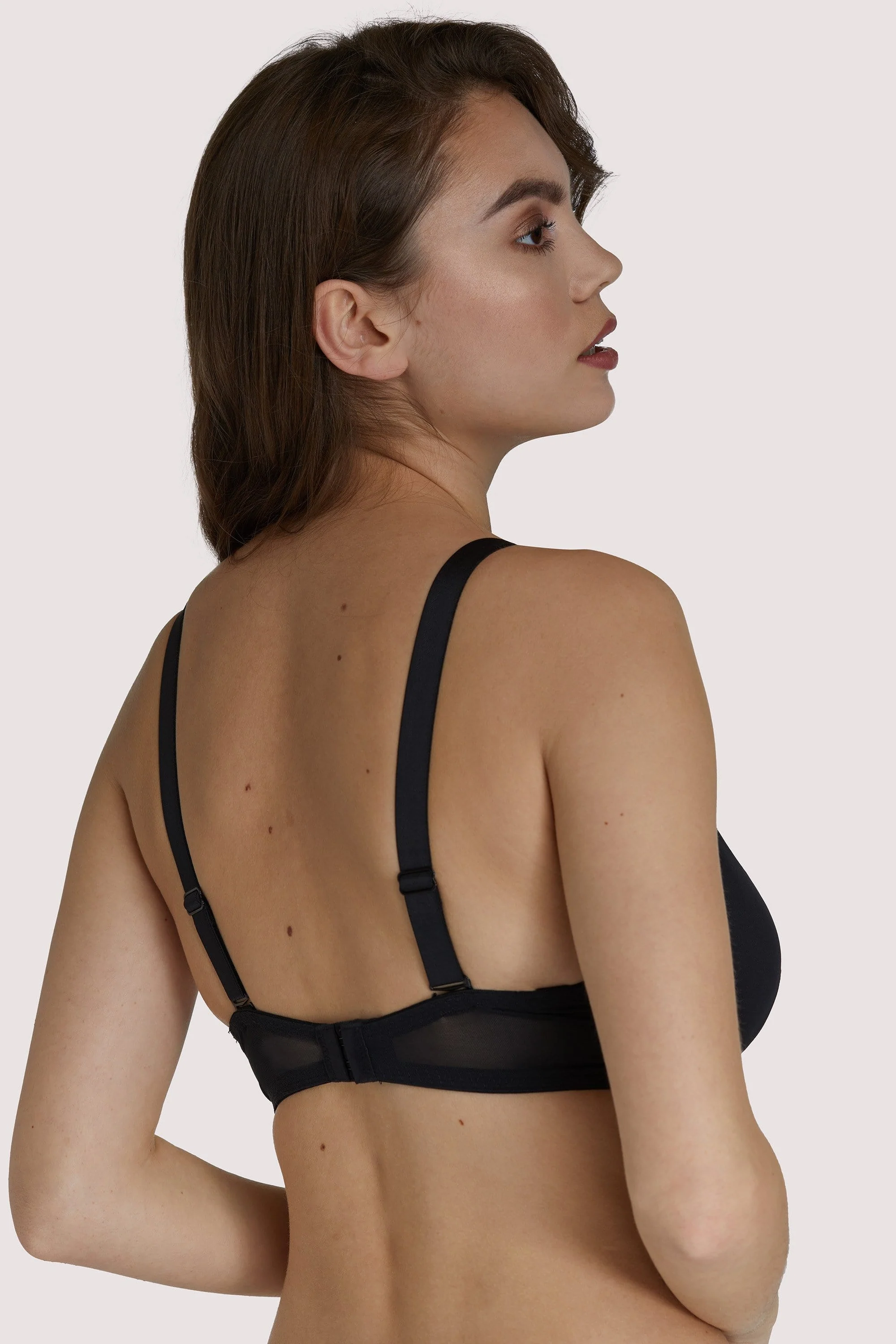 Black Super Plunge Multiway Bra - Image 2