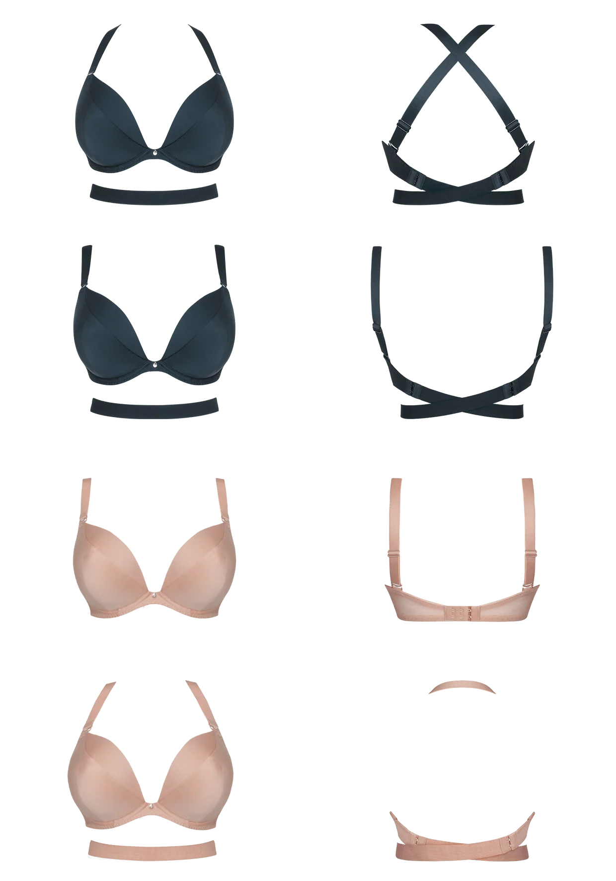 Latte Super Plunge Multiway Bra - Image 6
