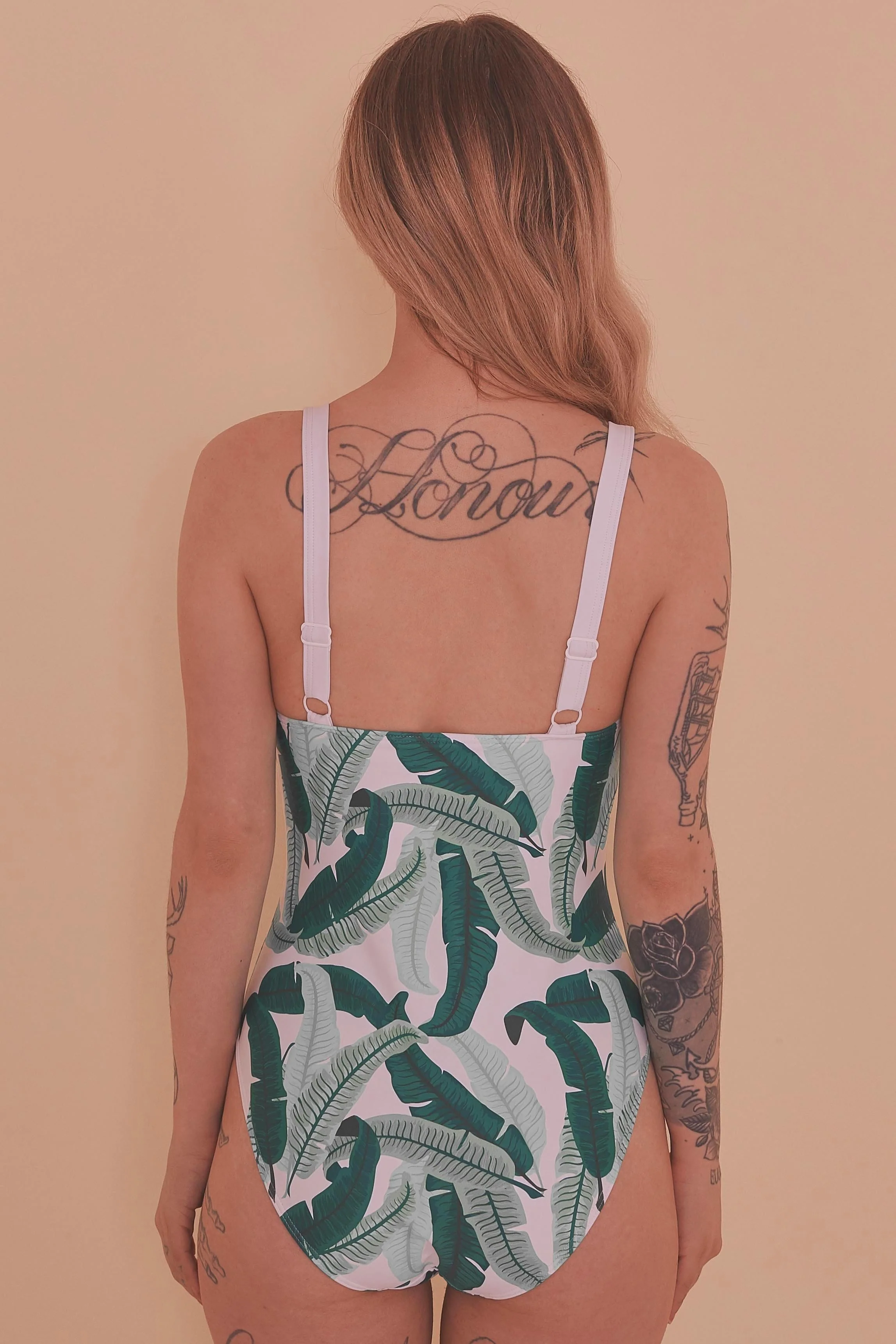 Collectif Banana Leaf Knot Swimsuit - Image 3