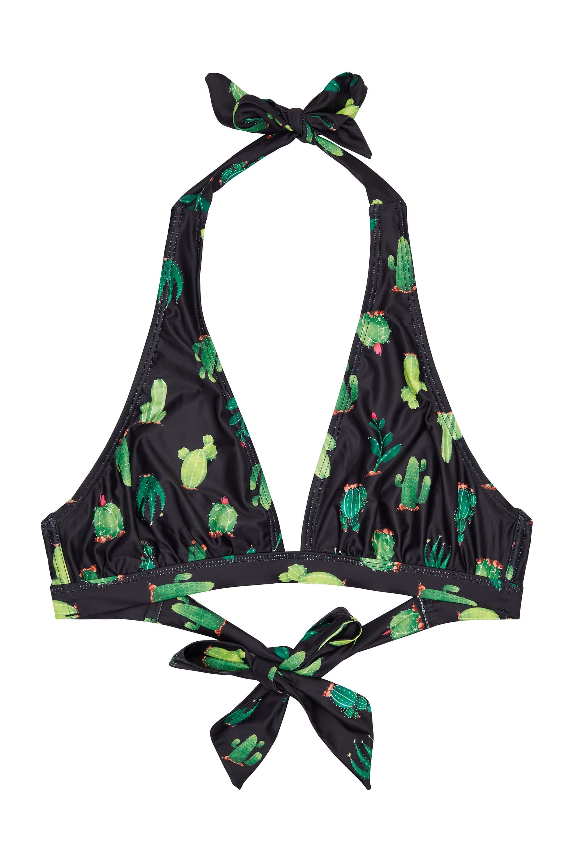 Collectif Cactus Ruched Triangle Bikini Top - Image 6