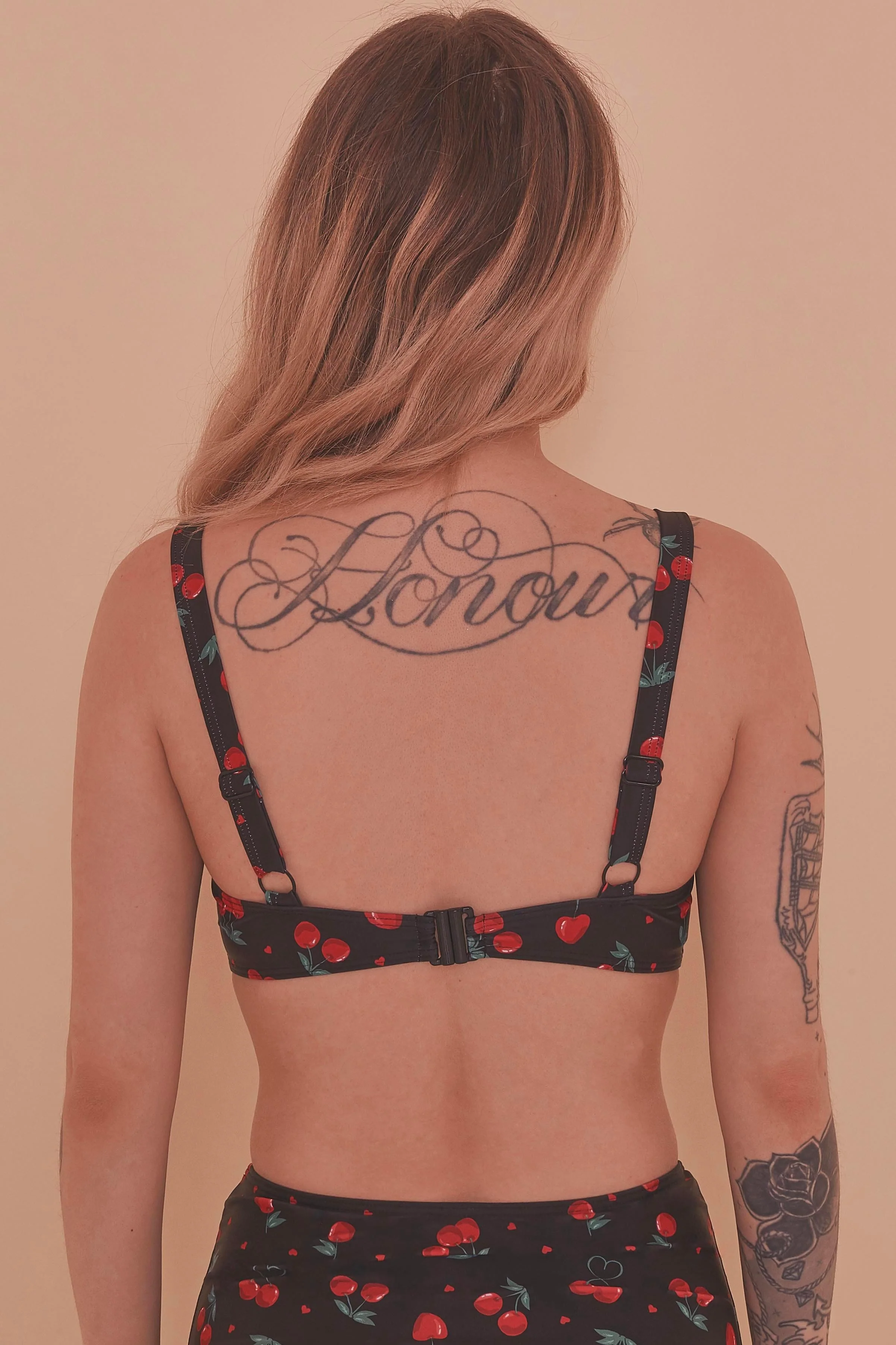 Collectif Cherry Love Balcony Bikini Top - Image 5
