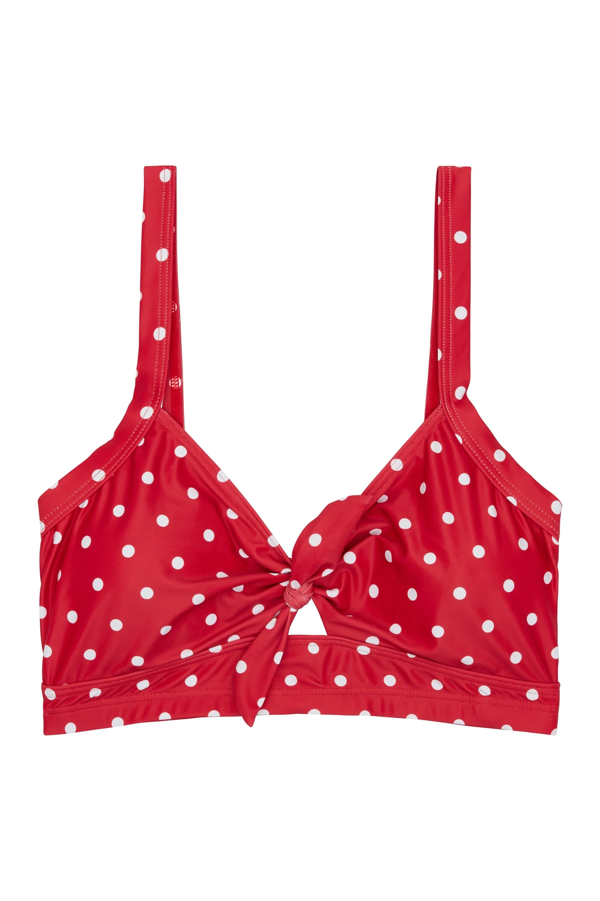 Collectif Polka Dot Knot Bikini Top - Image 6