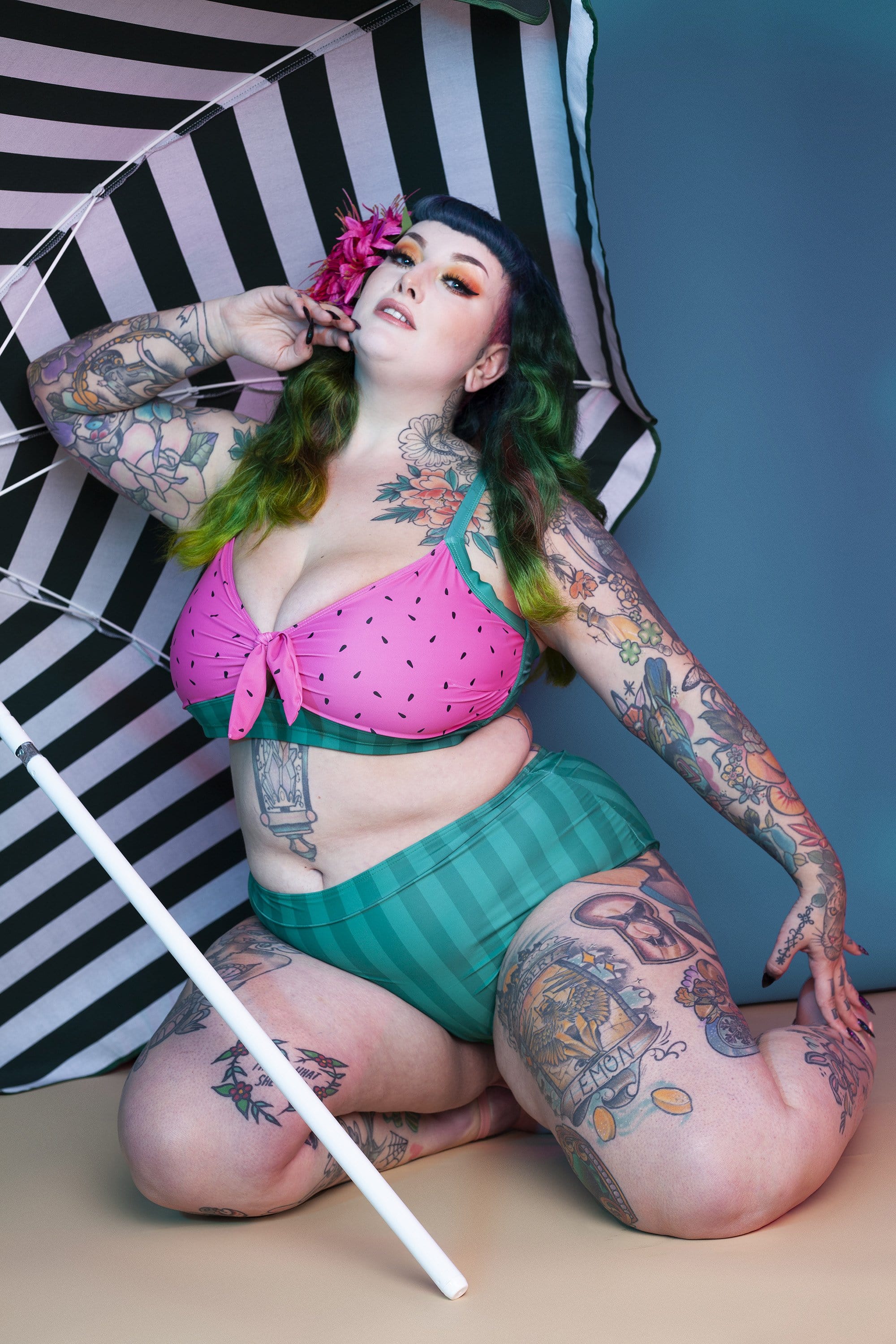 Collectif Watermelon Bikini Brief - Image 4