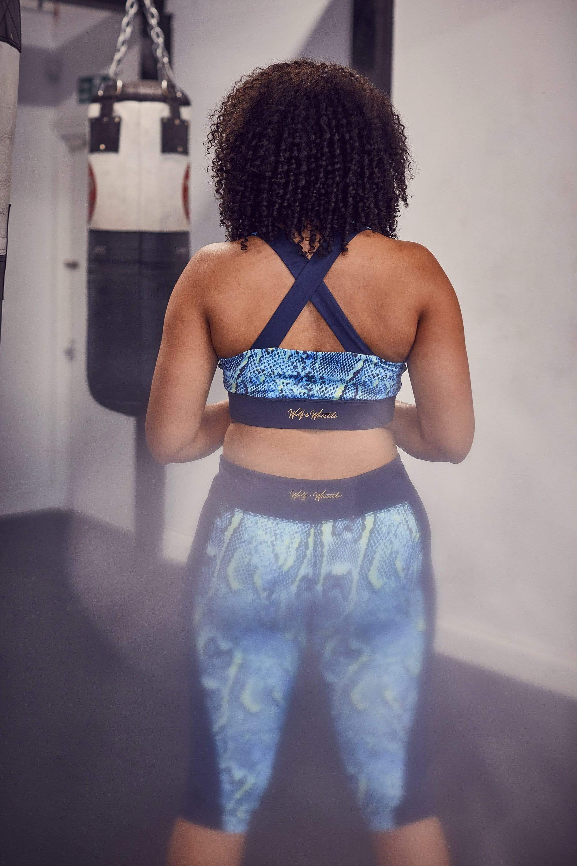 Cross Back Bra Snake Curve - Image 2