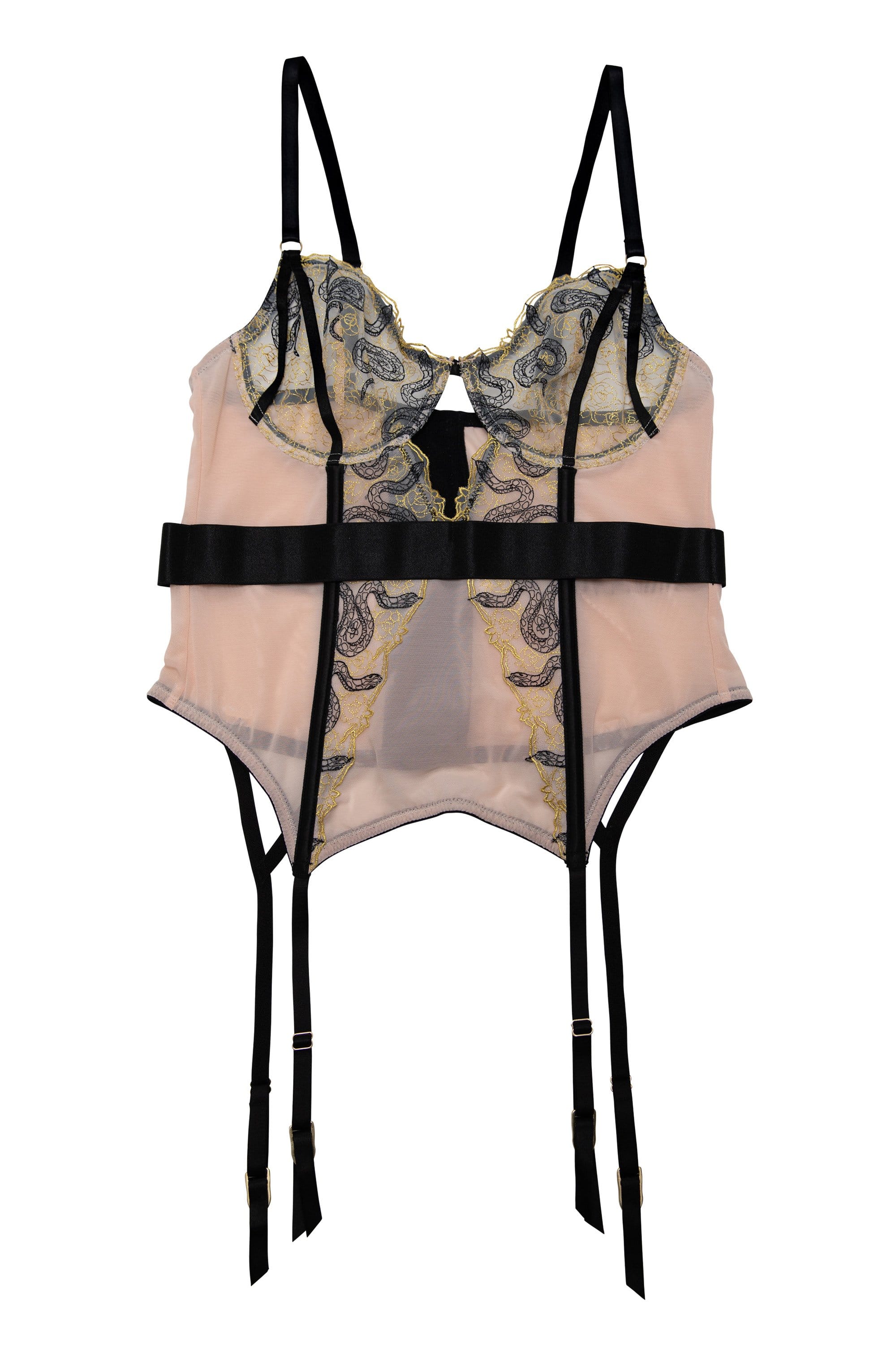 Dakota Snake Basque with Cut Out Front - Image 5