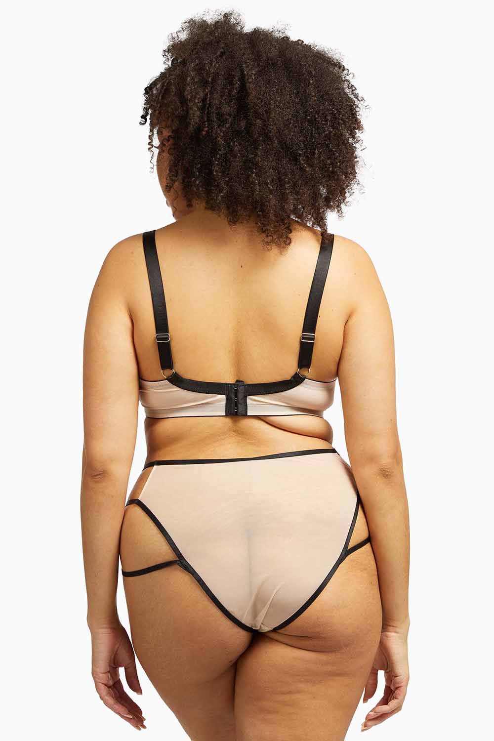 Dakota Snake Brief with Ring Details and Straps - Image 8