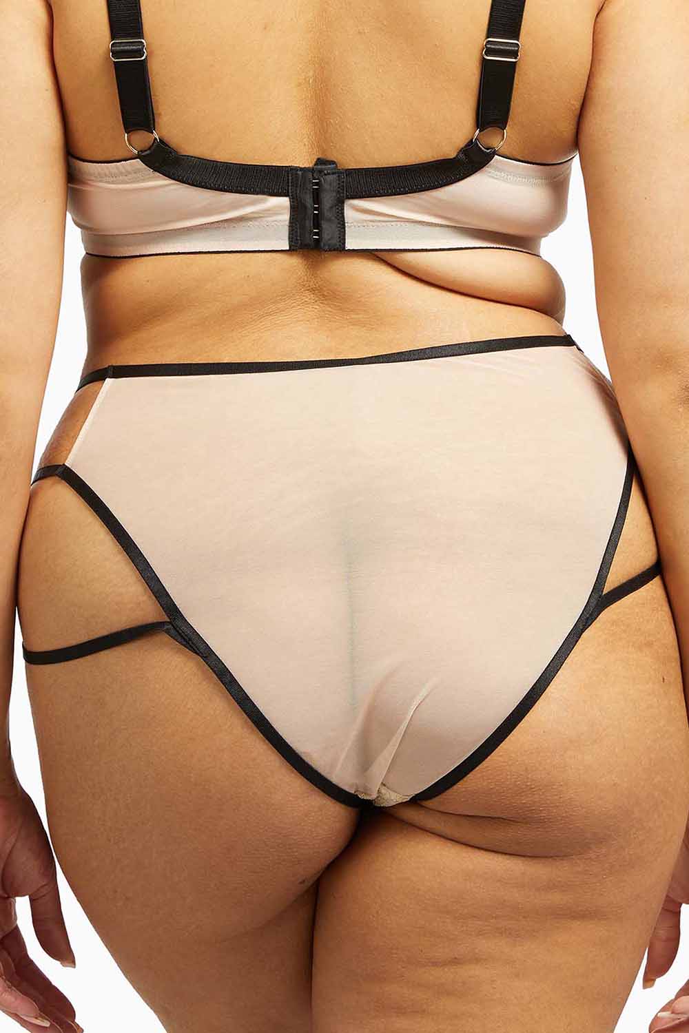 Dakota Snake Brief with Ring Details and Straps - Image 9