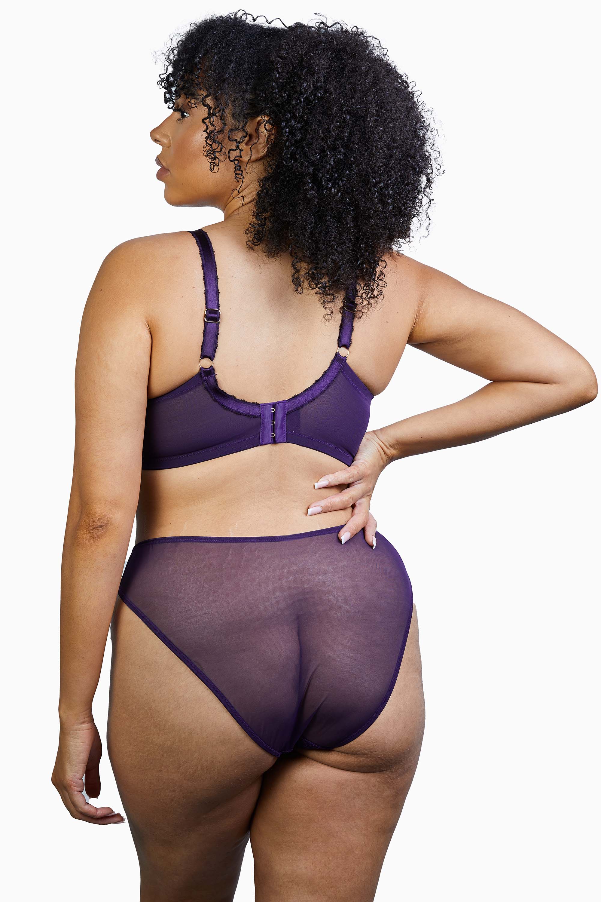 Emma Vine Purple Ultimate Comfort Brief - Image 6