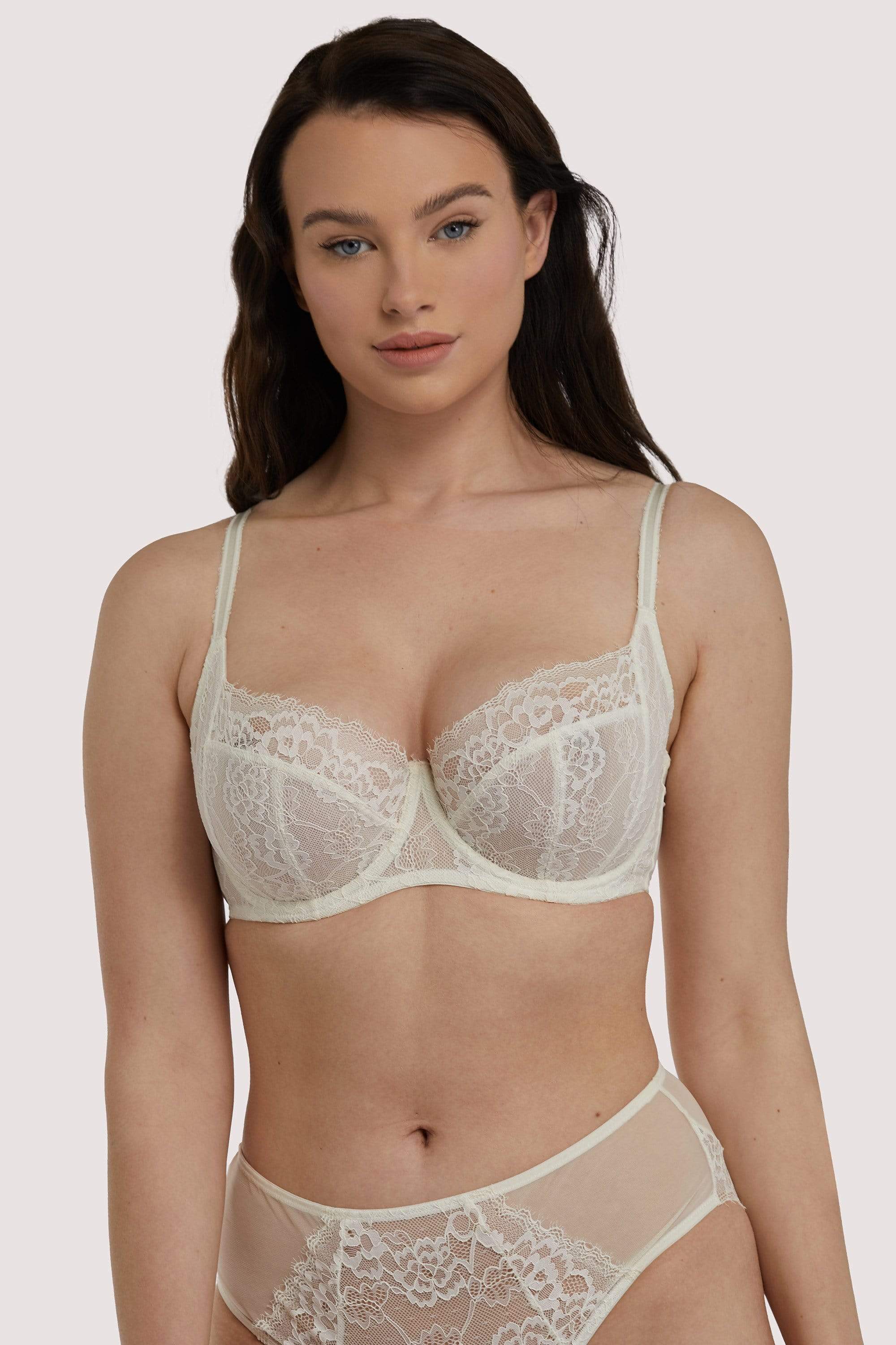 Rosalyn Ivory Full Coverage Bra - Image 3