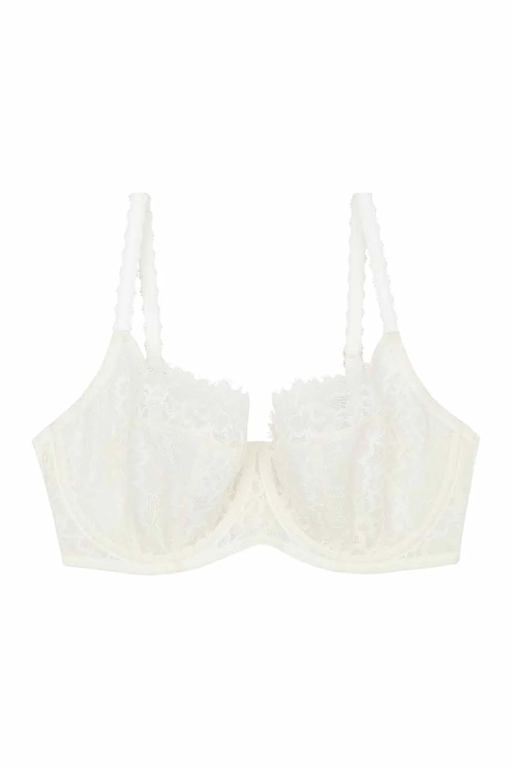 Rosalyn Ivory Full Coverage Bra - Image 9
