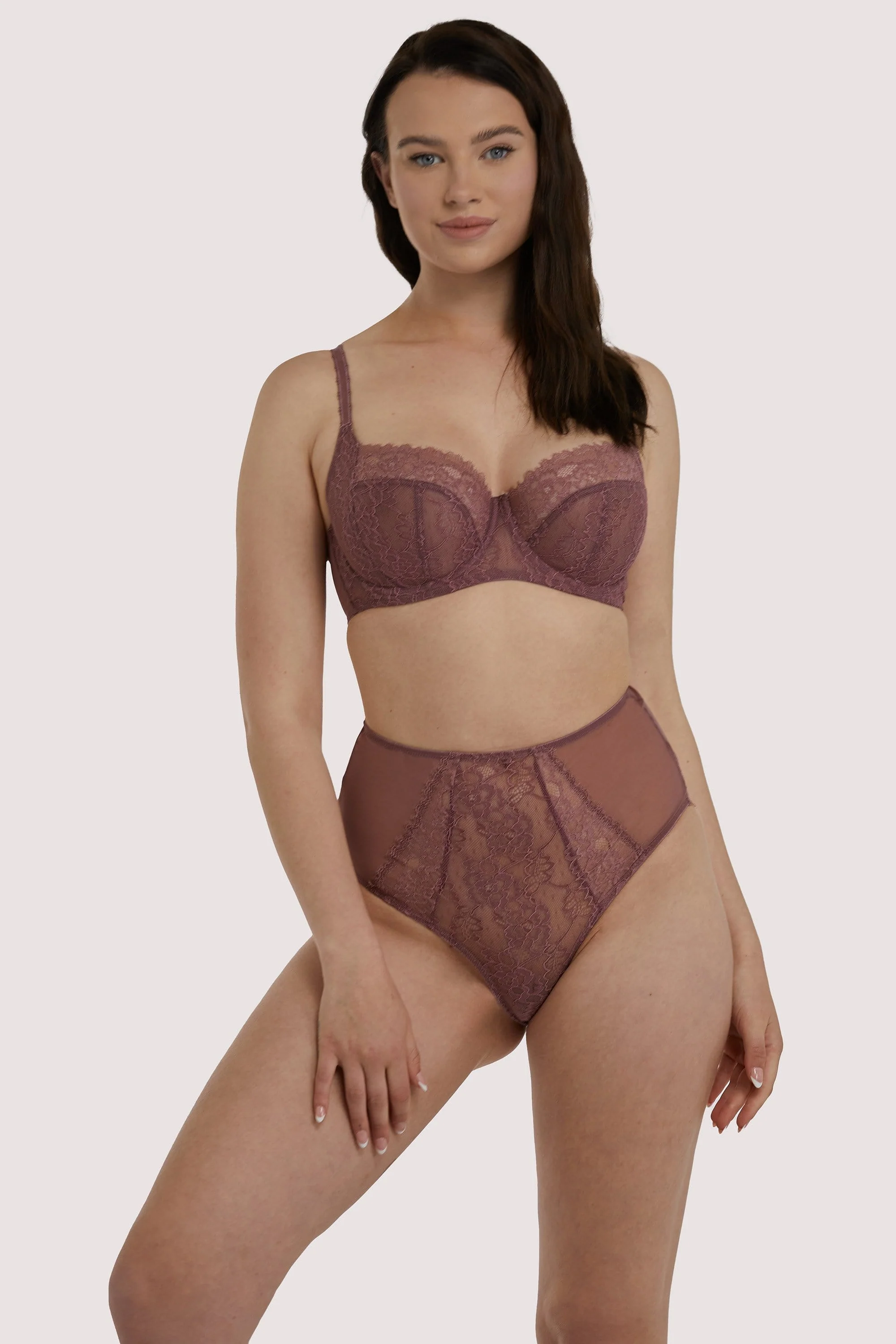 Rosalyn Mocha Full Coverage Bra - Image 3