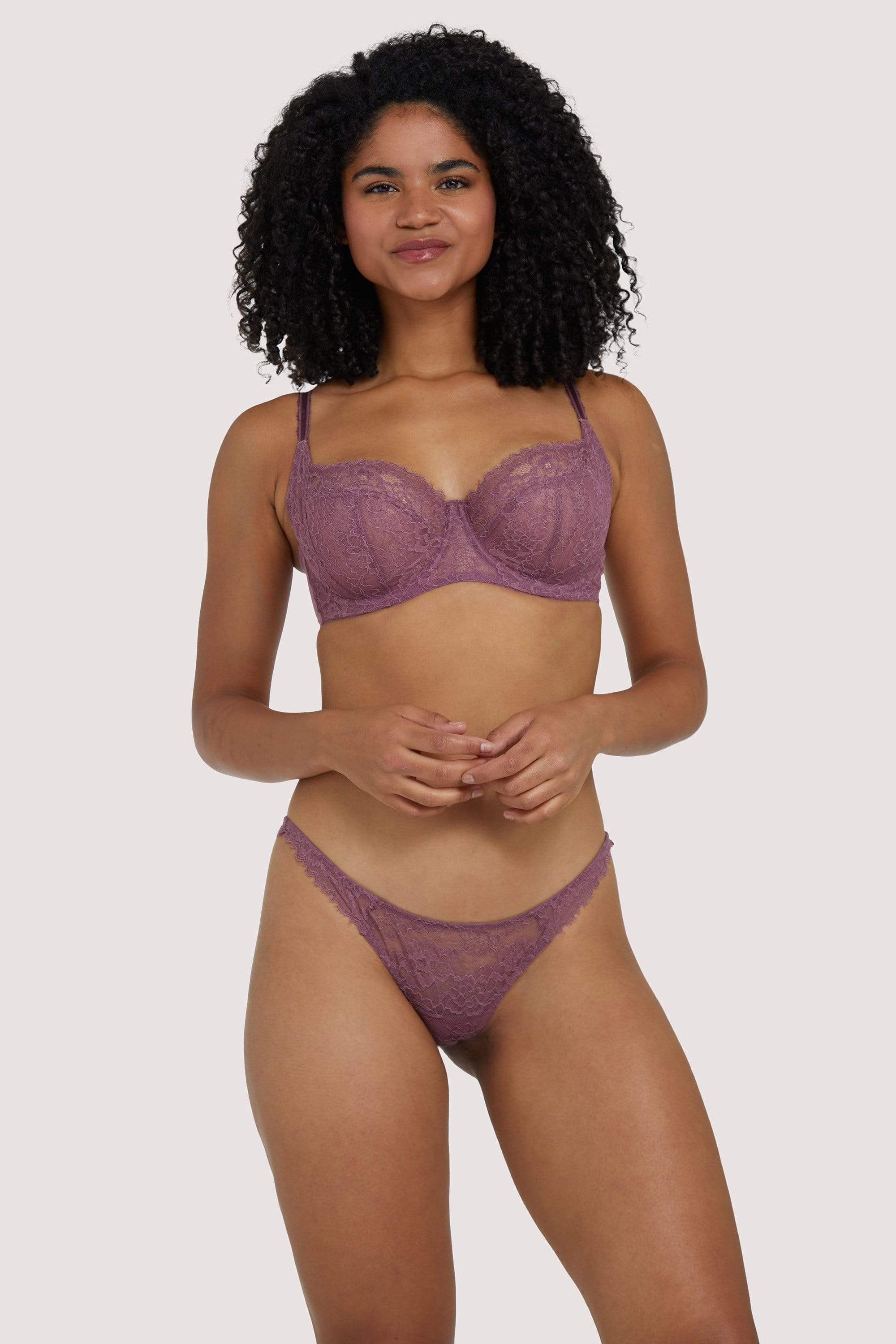 Rosalyn Mocha Full Coverage Bra - Image 7