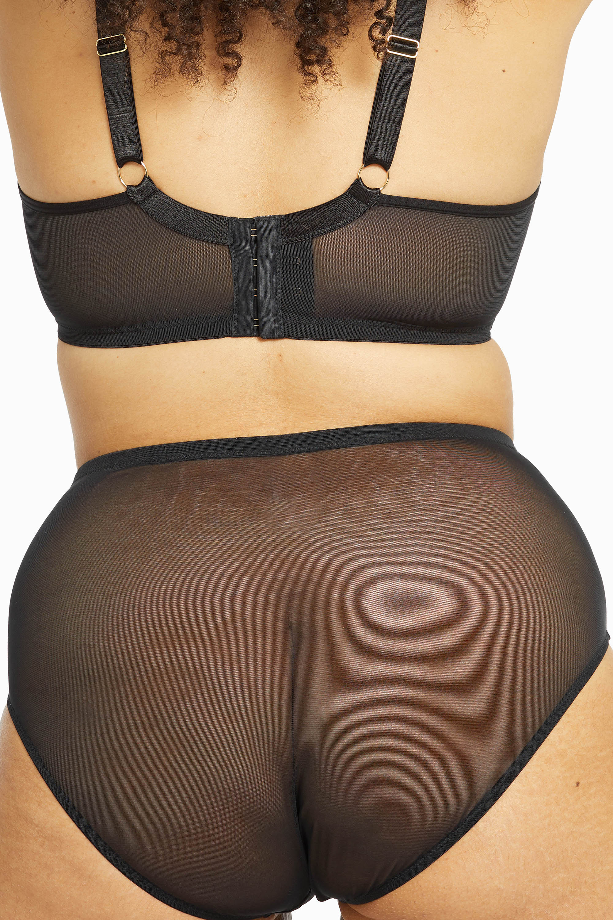 Eddie Black Crossover Wrap High Waist Brief - Image 10