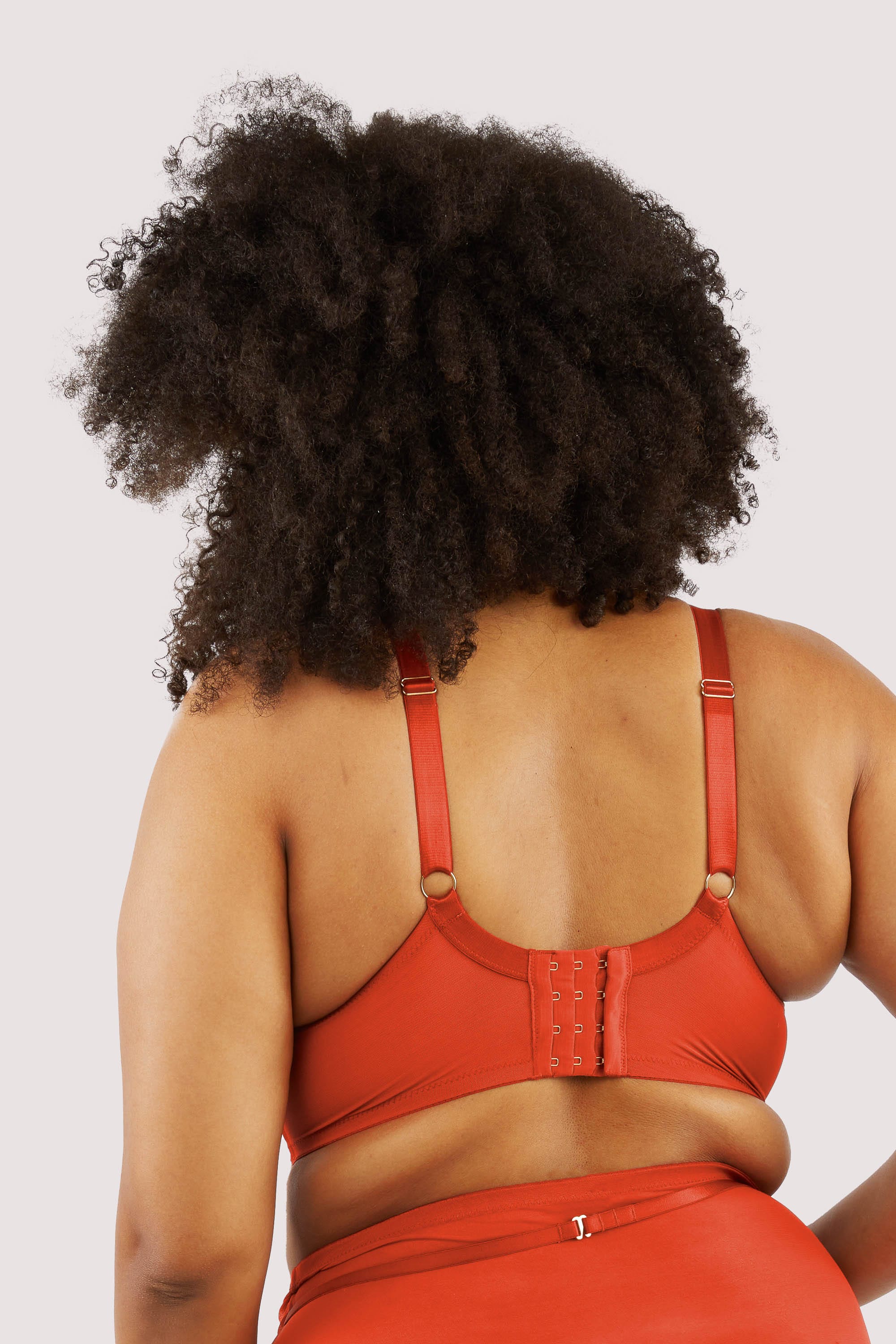 Eddie Red Crossover Wrap Bra - Image 13