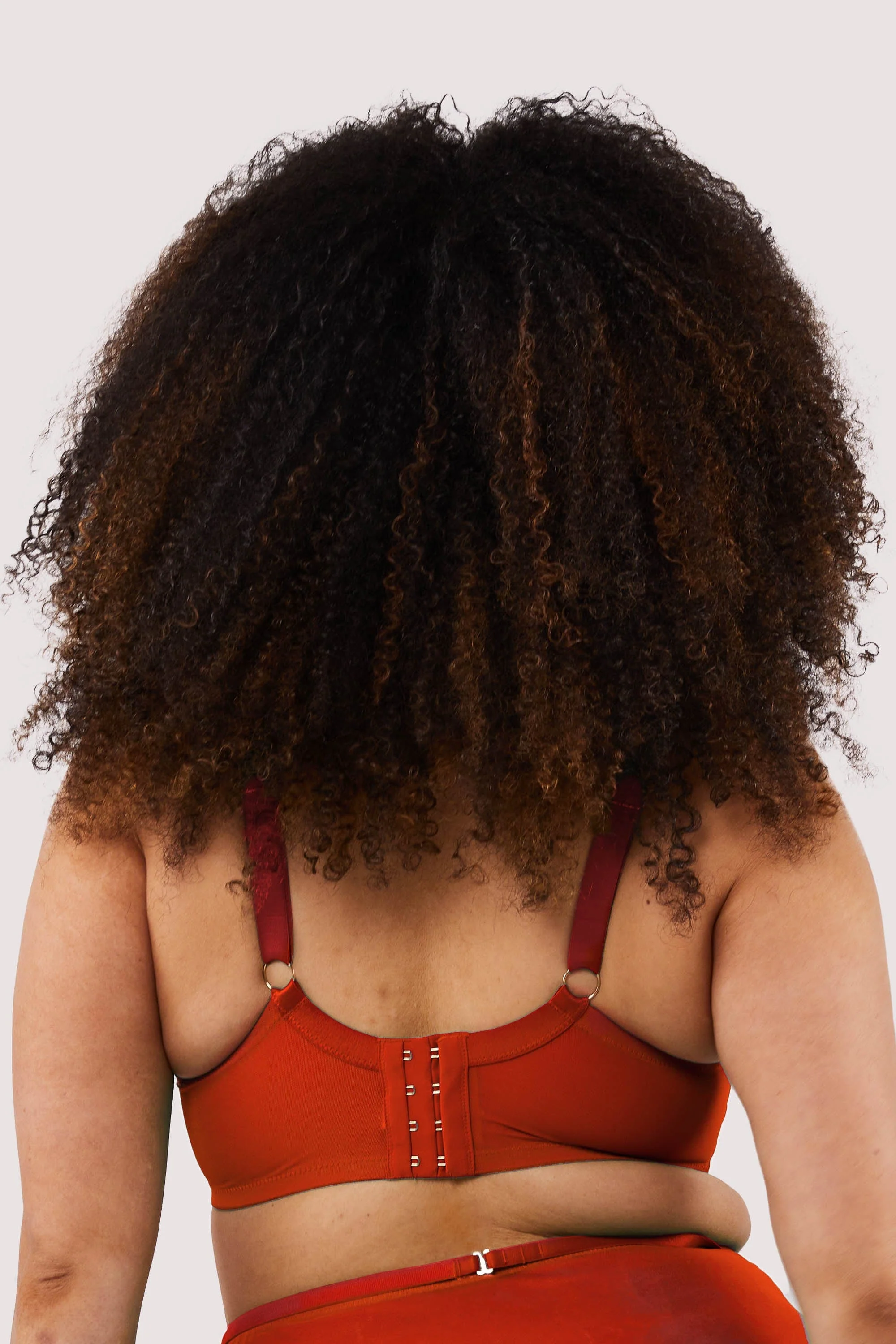 Eddie Red Crossover Wrap Bra - Image 9