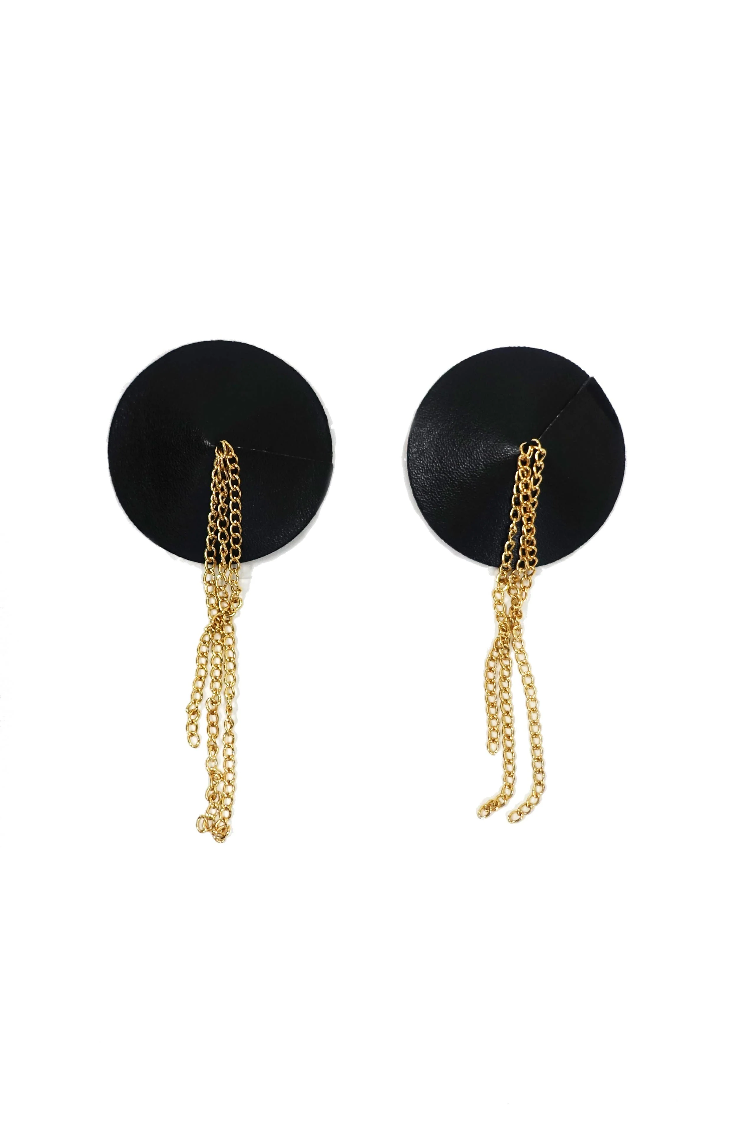 Elvira Lace Gold Chain Tassel Pasties - Image 3